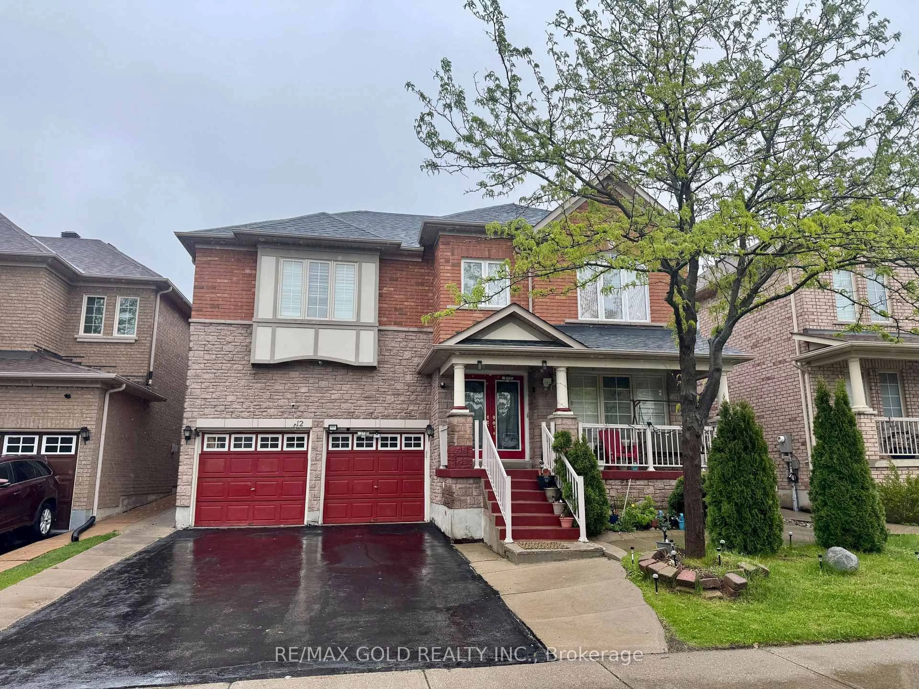 Home with brick exterior material, street for 12 Maverick Cres, Brampton Ontario L6R 3E5