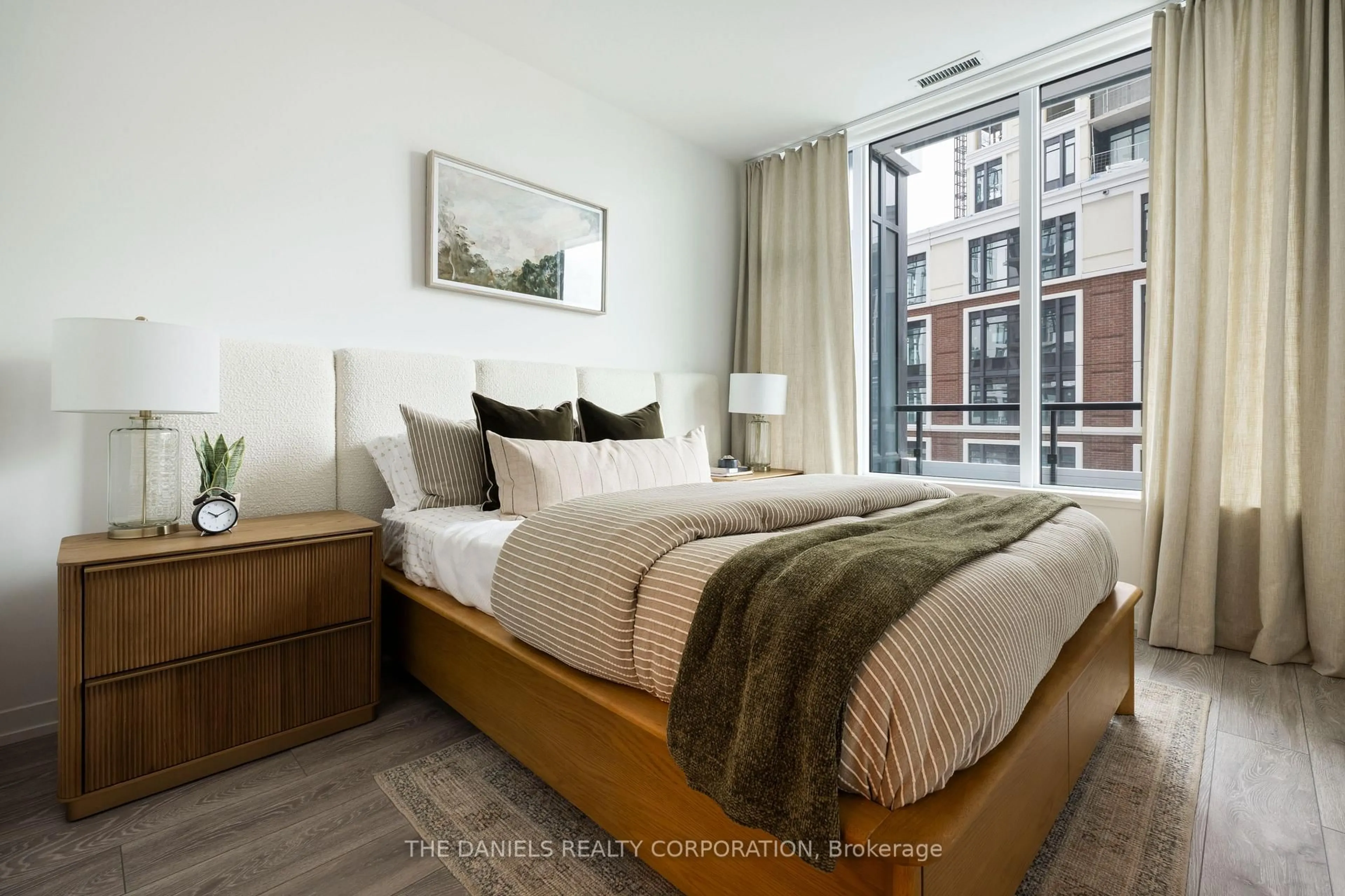 Bedroom with bed, unknown for 2485 Eglinton Ave #1408, Mississauga Ontario L5M 2T1