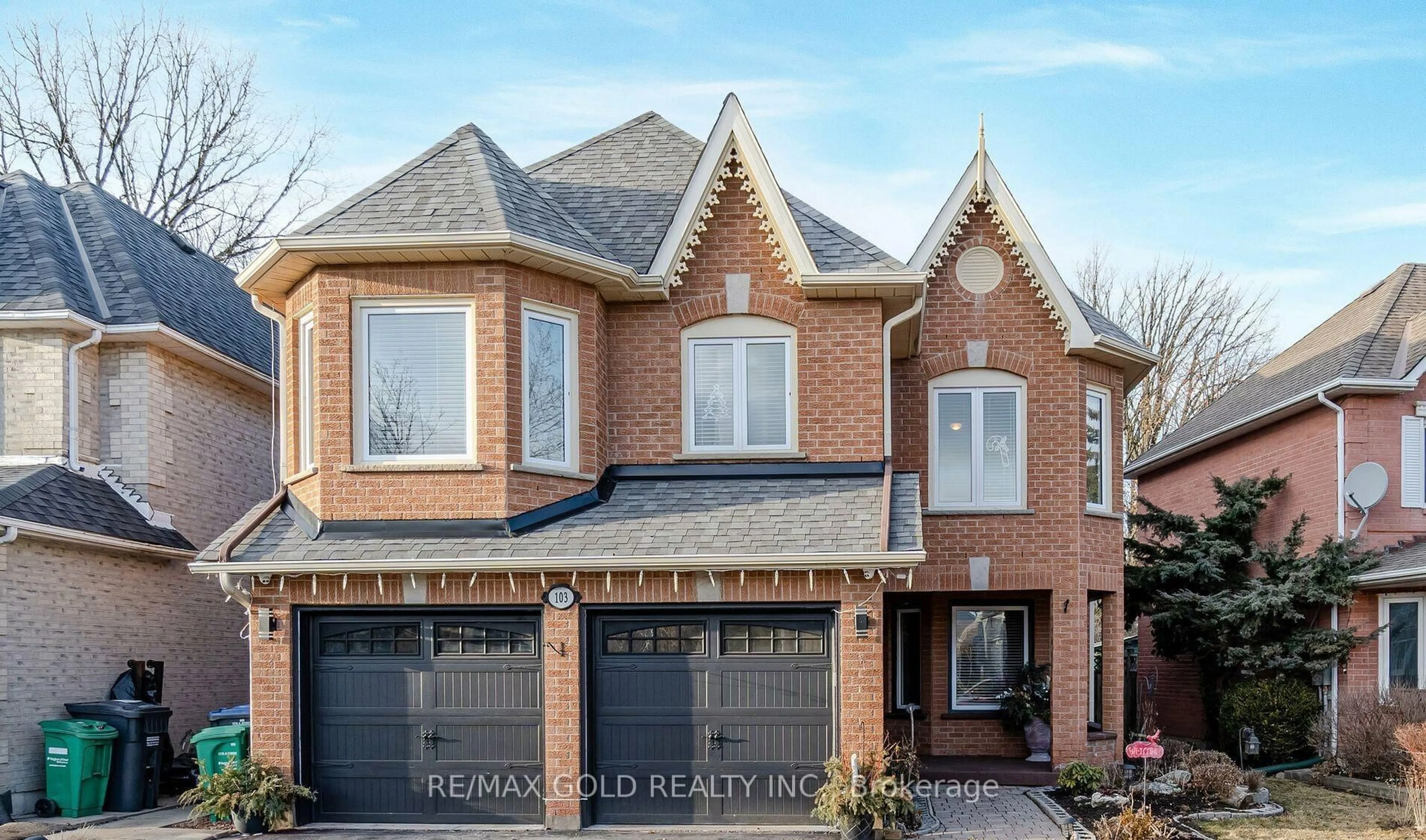 Home with brick exterior material, street for 103 Vivians Cres, Brampton Ontario L6Y 4V4
