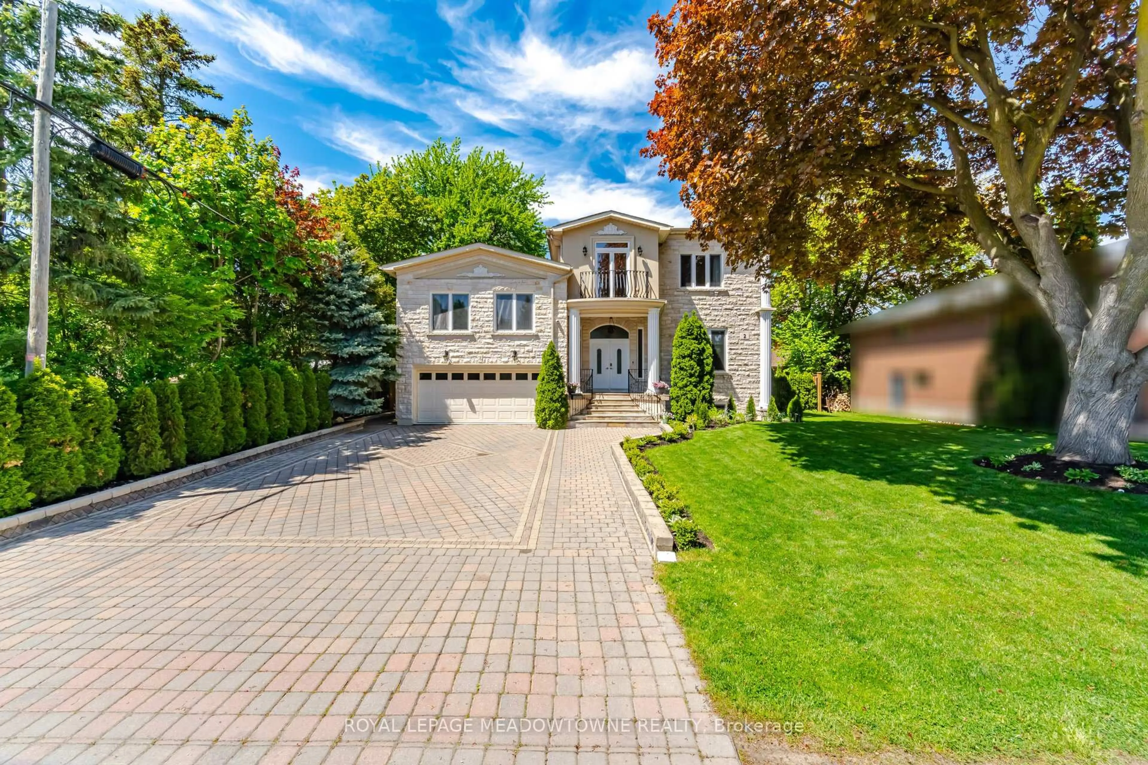 Home with brick exterior material, street for 2 The Keanegate St, Toronto Ontario M9B 2B4