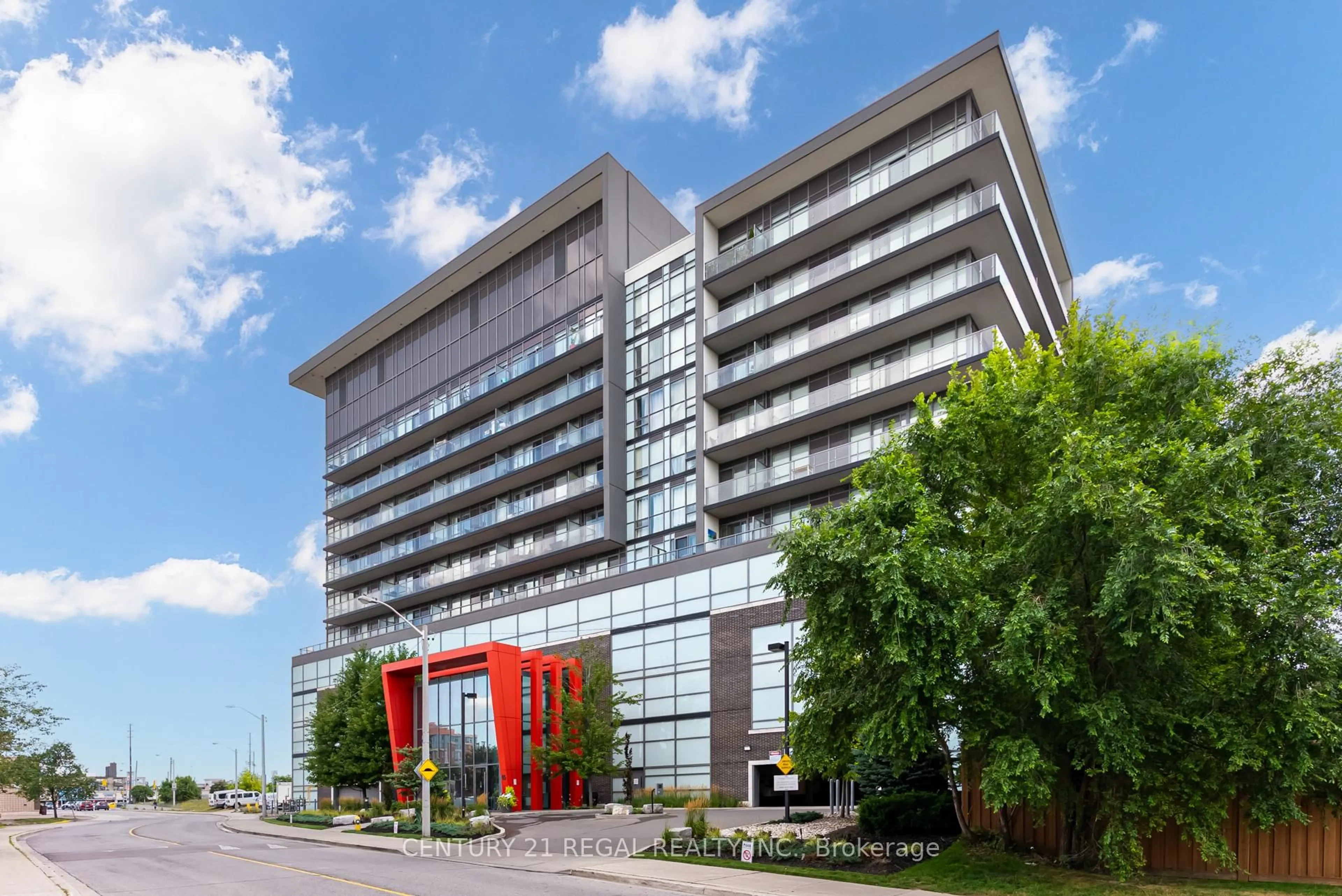 Indoor foyer for 15 James Finlay Way #710, Toronto Ontario M3M 0B3