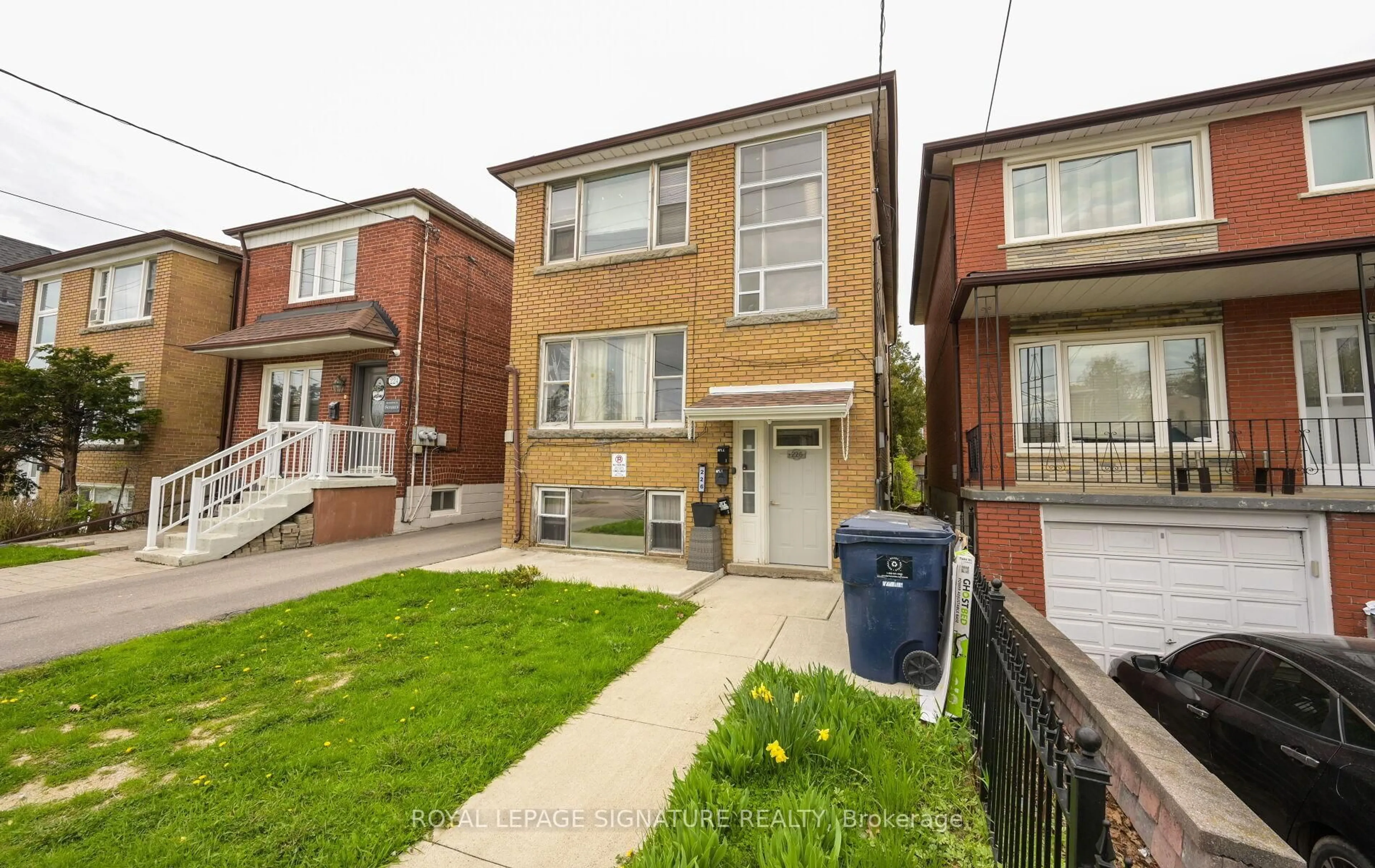 Home with brick exterior material, street for 226 Bicknell Ave, Toronto Ontario M6M 4G9