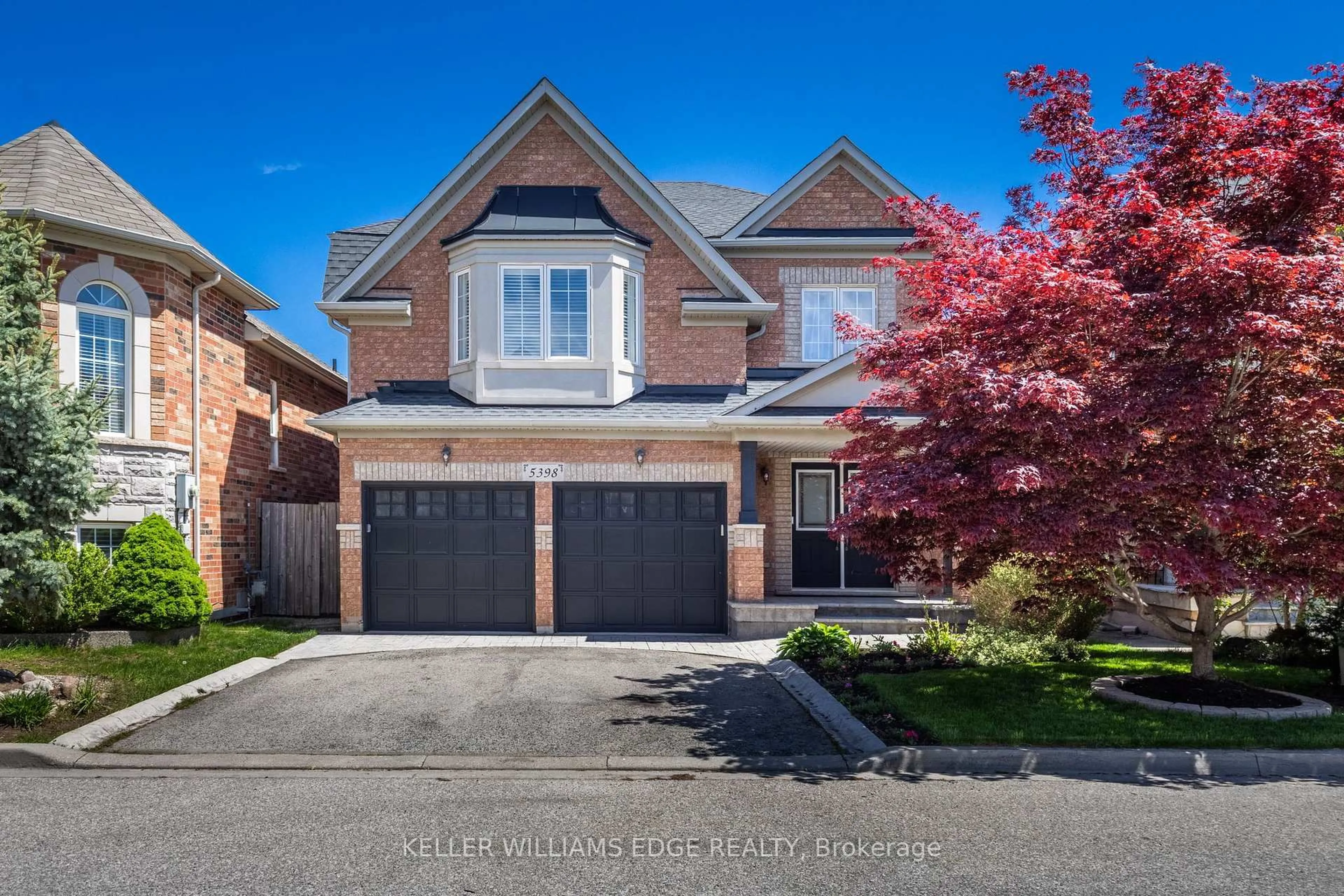 Home with brick exterior material, street for 5398 Langford Rd, Burlington Ontario L7L 7M6