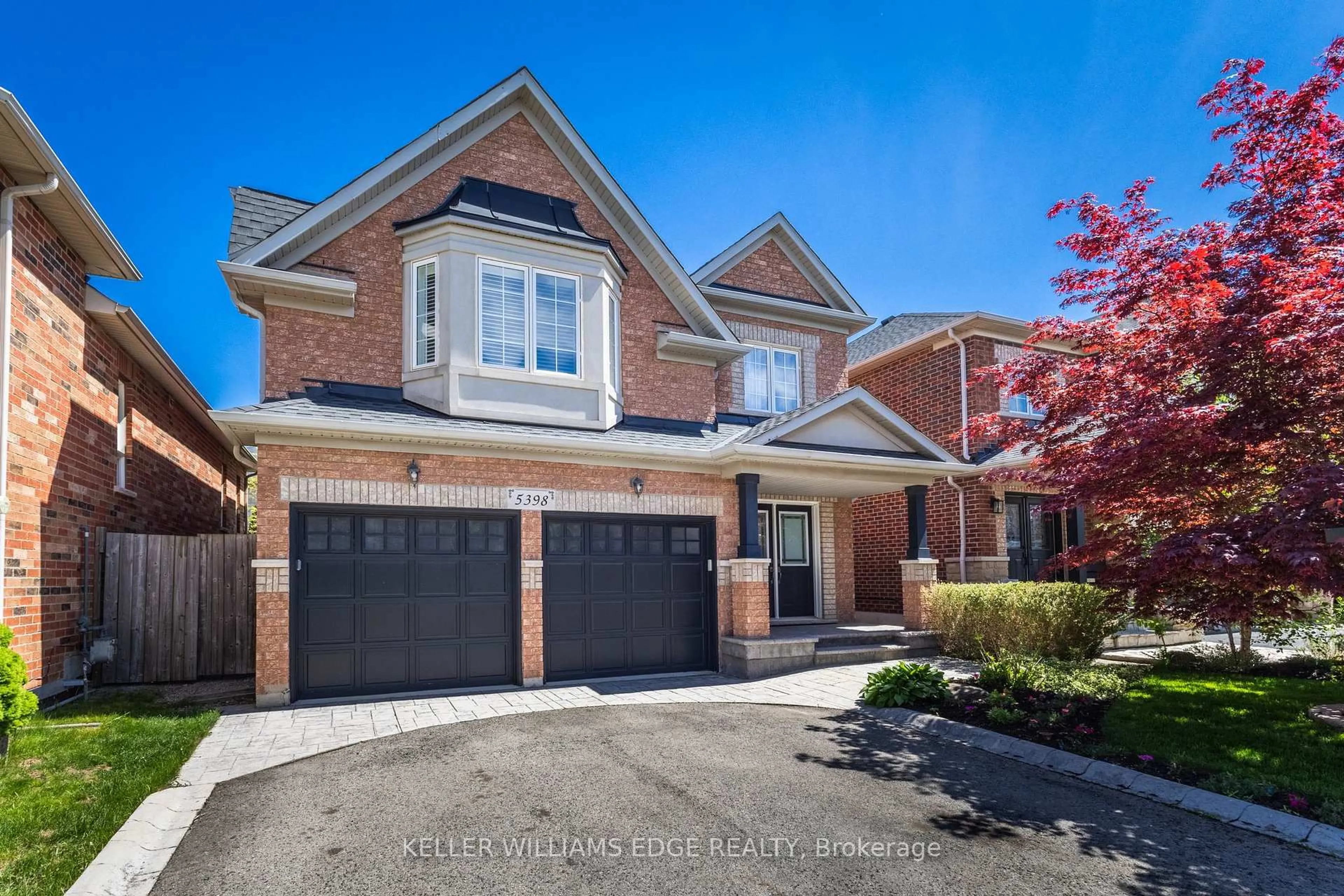 Home with brick exterior material, street for 5398 Langford Rd, Burlington Ontario L7L 7M6