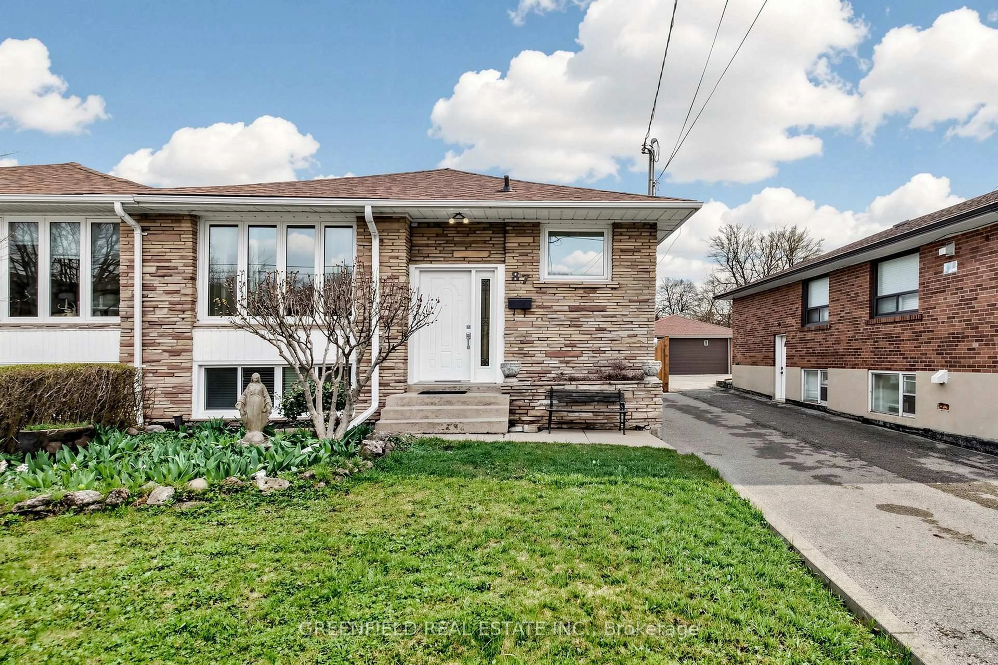 Home with brick exterior material, street for 87 Mulholland Ave, Toronto Ontario M6A 2S5