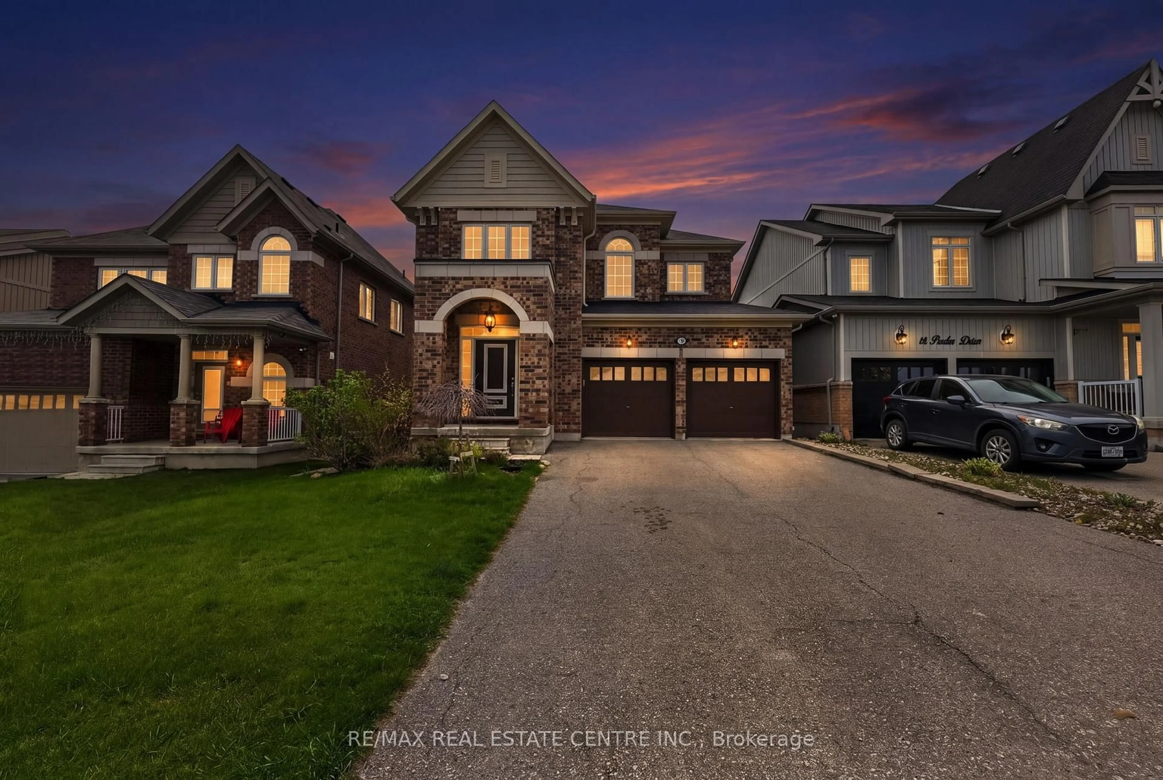 Home with brick exterior material, street for 10 Porter Dr, Orangeville Ontario L9W 6Z4