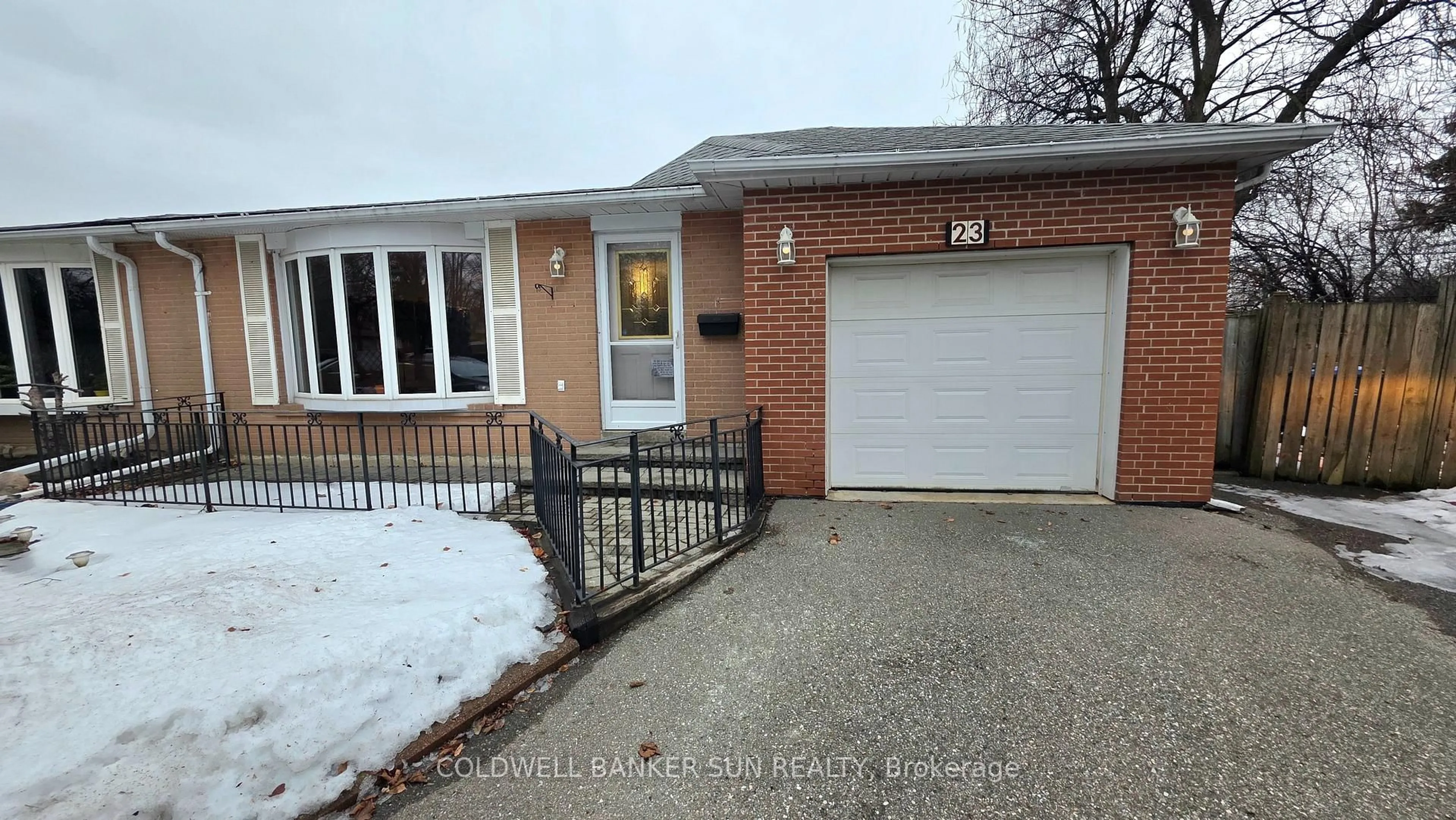 Home with brick exterior material, street for 23 Brookdale Cres, Brampton Ontario L6T 1M8
