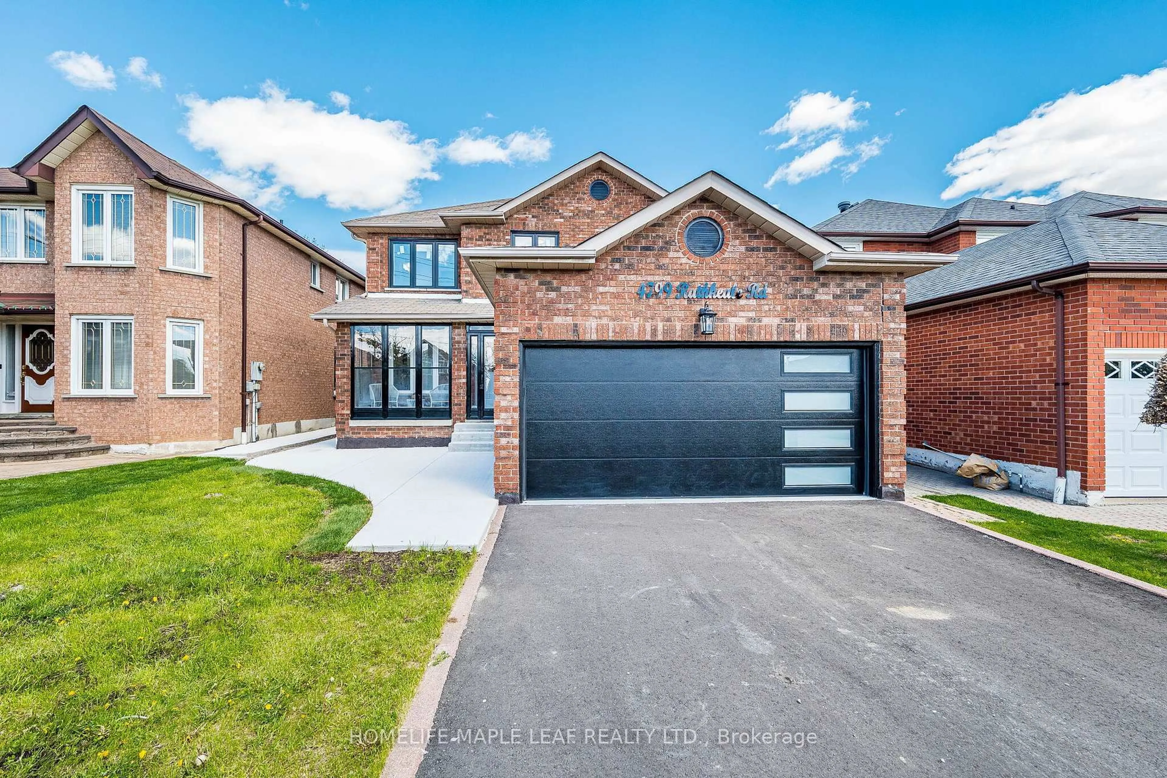 Home with brick exterior material, street for 4799 Rathkeale Rd, Mississauga Ontario L5V 1K3