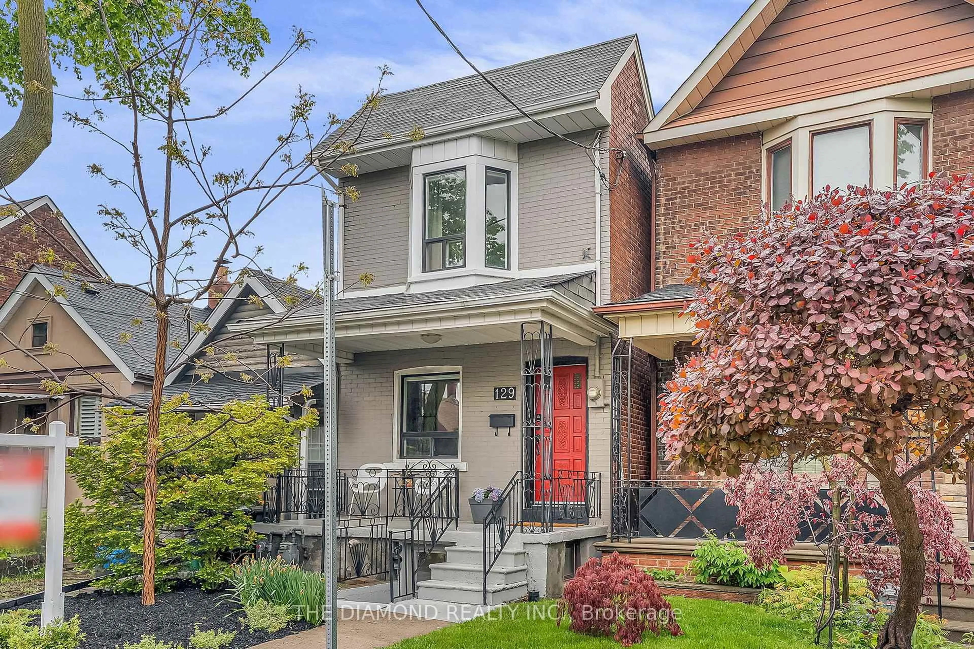 Home with brick exterior material, street for 129 Earlscourt Ave, Toronto Ontario M6E 4A8