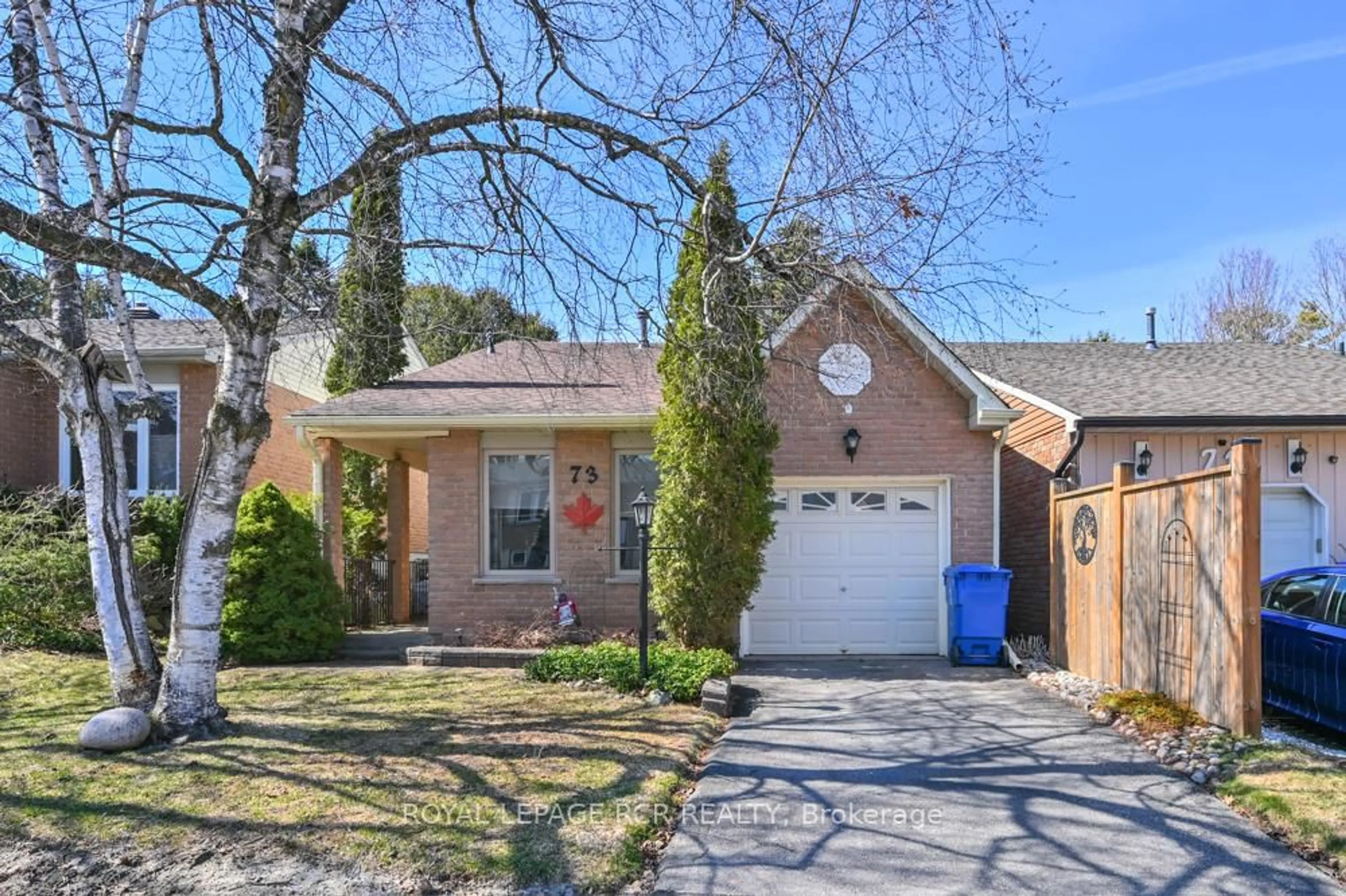 Home with brick exterior material, street for 73 Dufferin St, Orangeville Ontario L9W 4E8