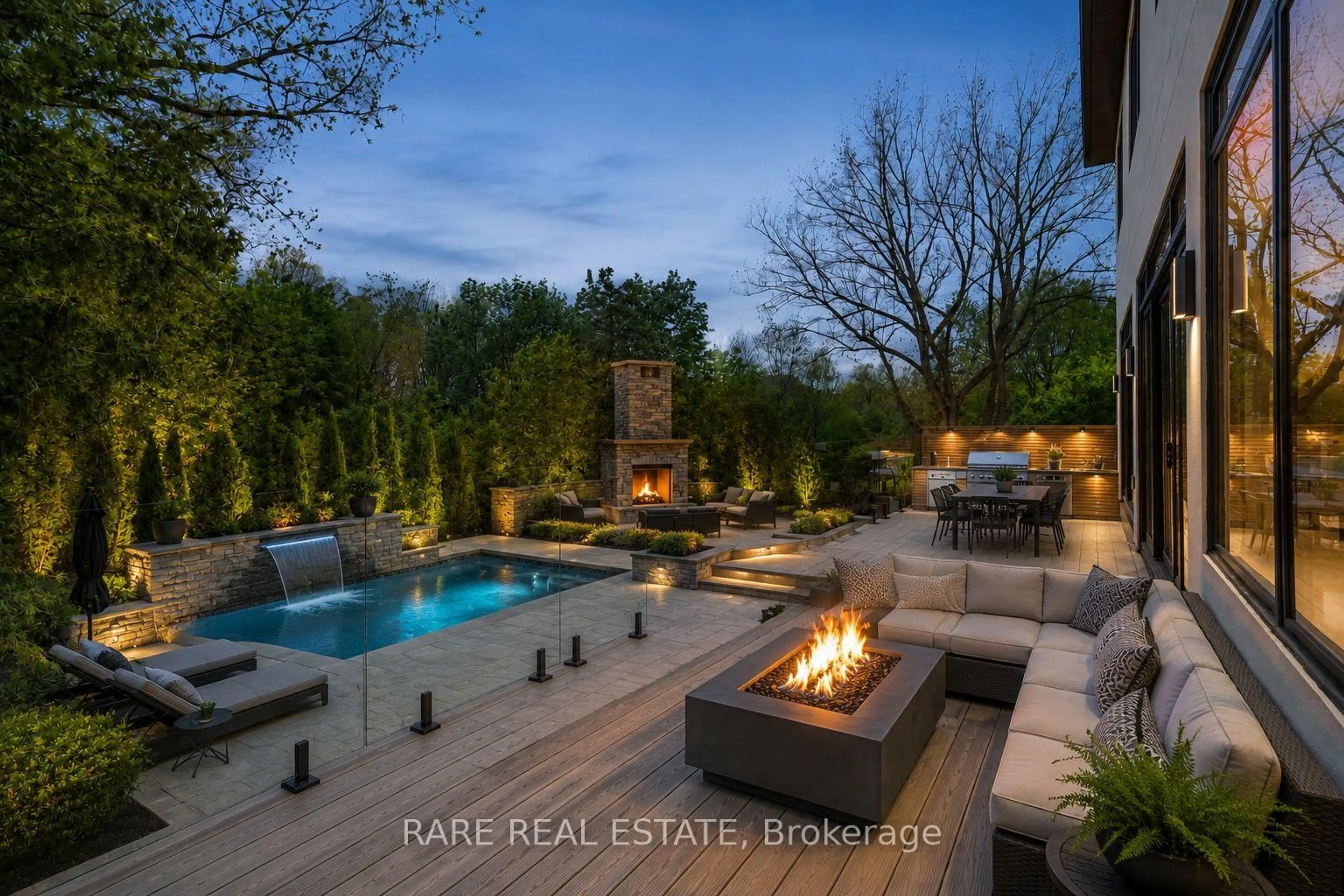 Patio, water/lake/river/ocean view for 26 Hampshire Hts, Toronto Ontario M9B 2K4