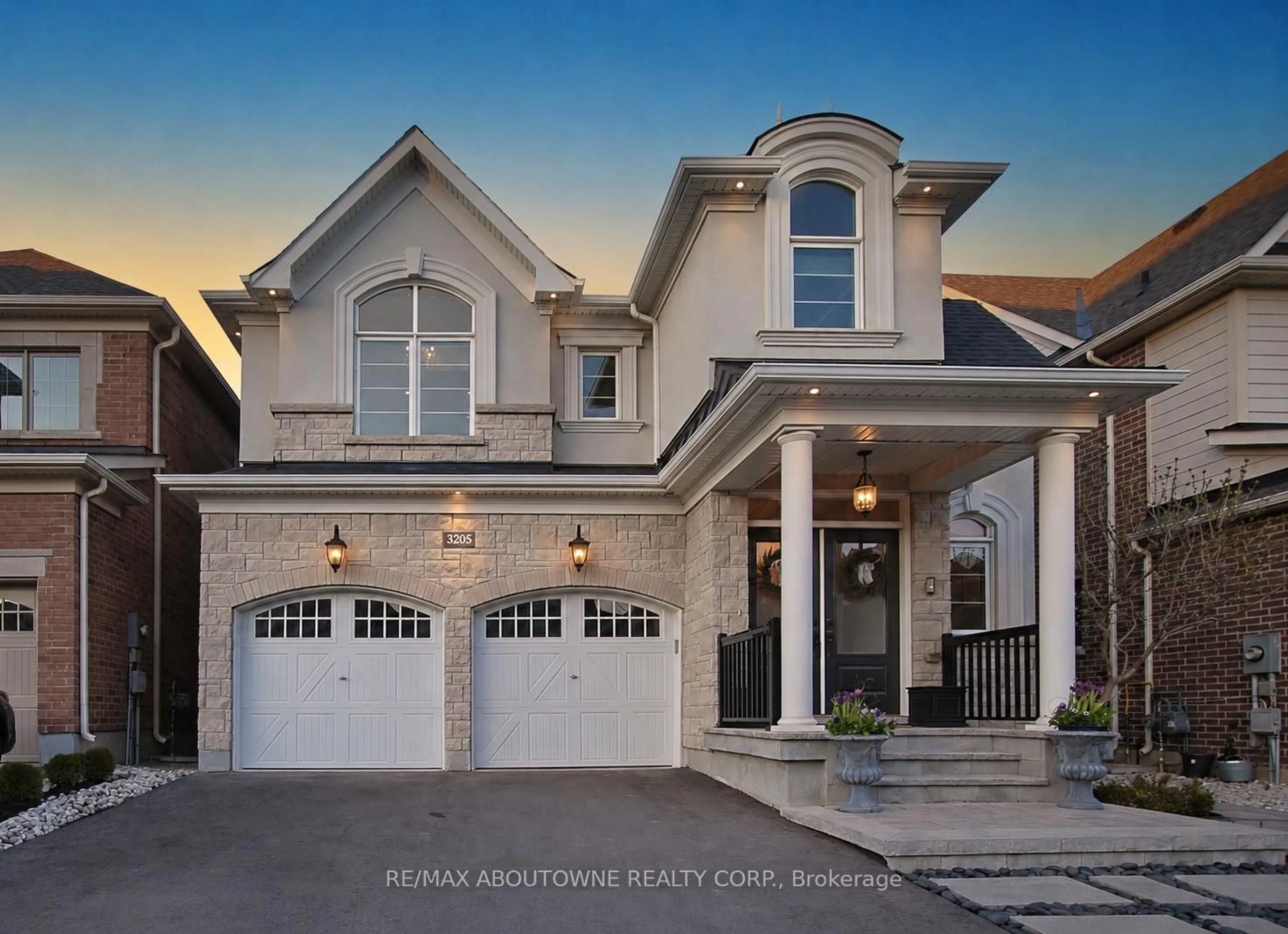 Home with brick exterior material, street for 3205 Violet Gdns, Oakville Ontario L6M 1L5