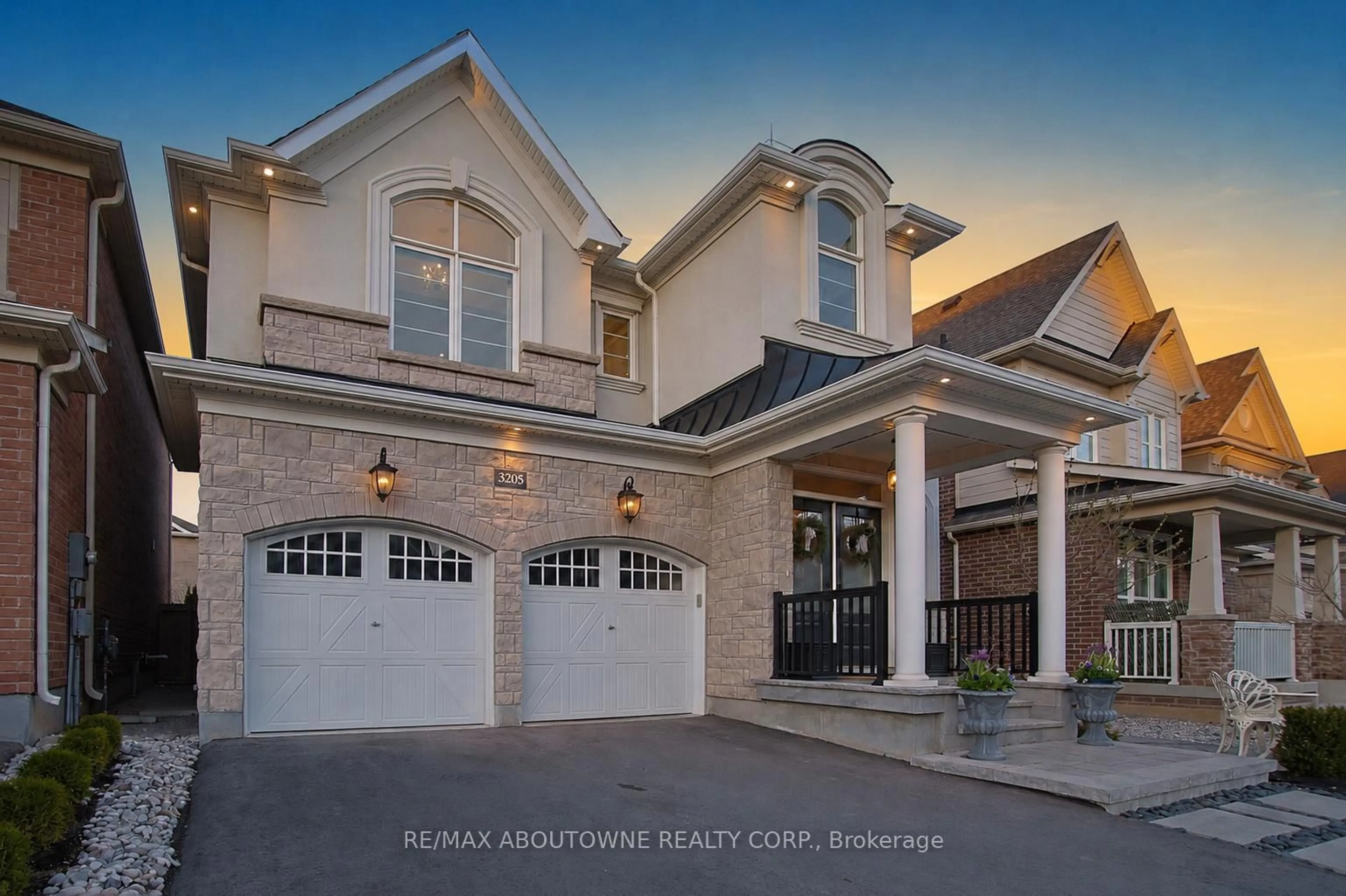 Home with brick exterior material, street for 3205 Violet Gdns, Oakville Ontario L6M 1L5
