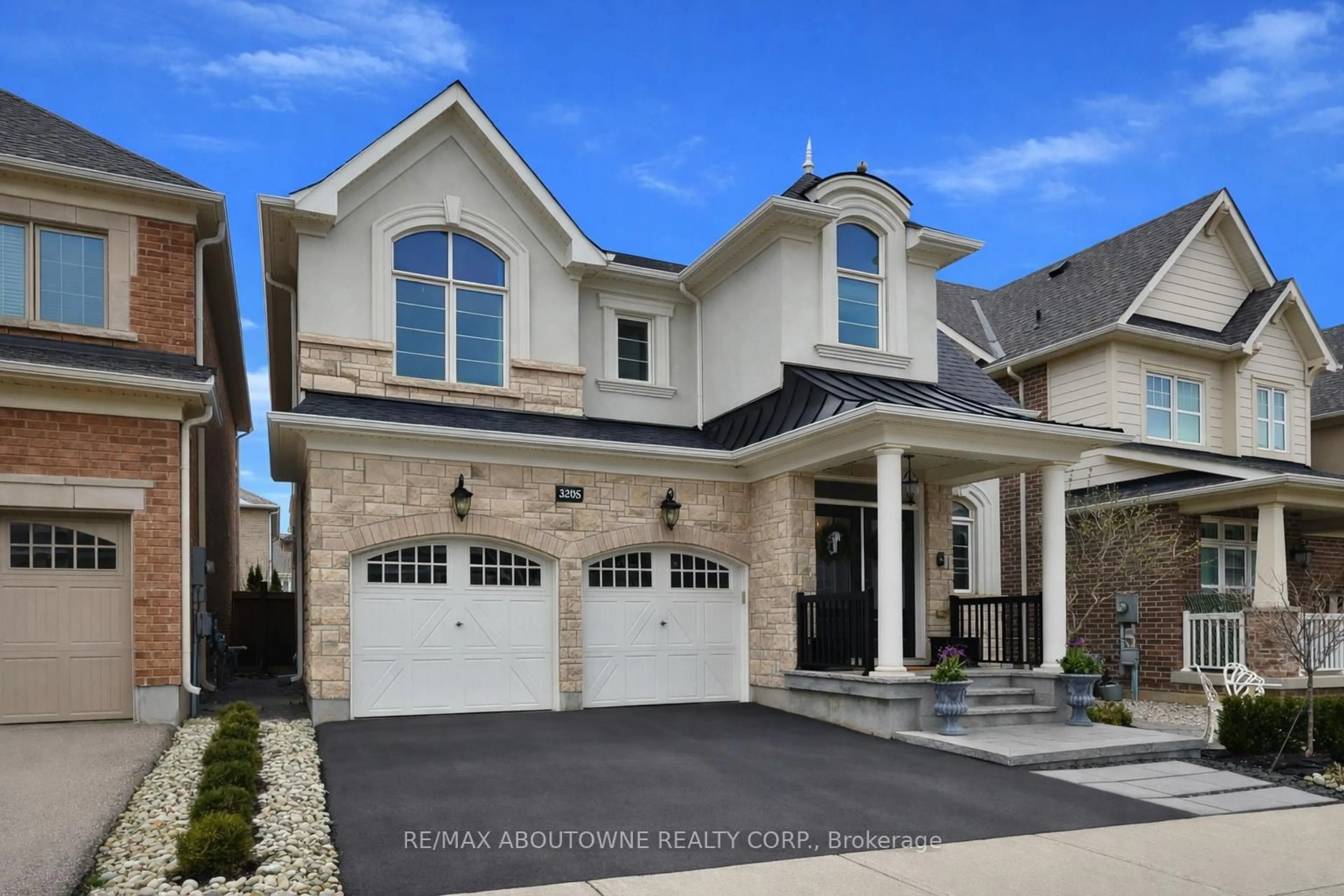 Home with brick exterior material, street for 3205 Violet Gdns, Oakville Ontario L6M 1L5
