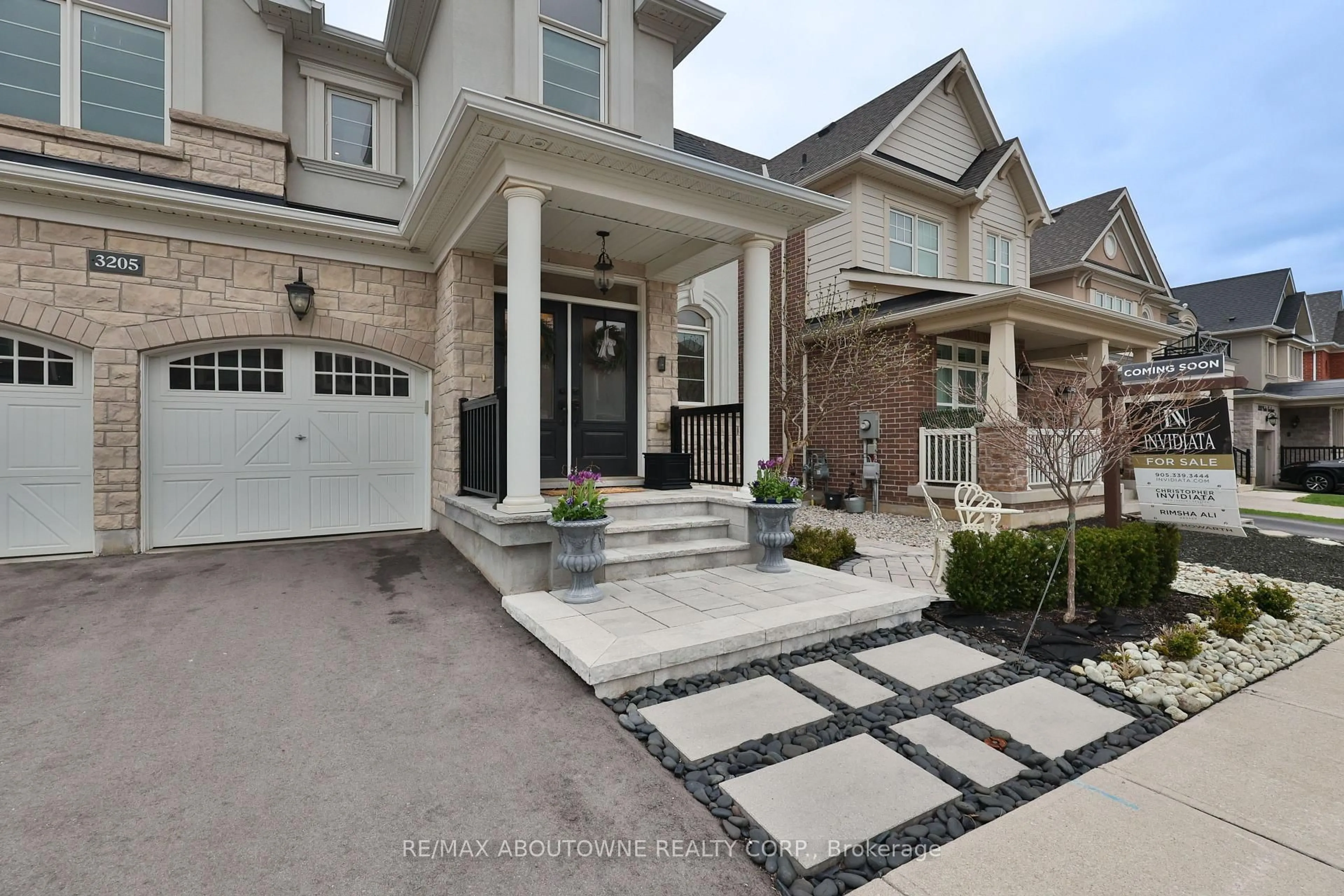 Home with brick exterior material, street for 3205 Violet Gdns, Oakville Ontario L6M 1L5