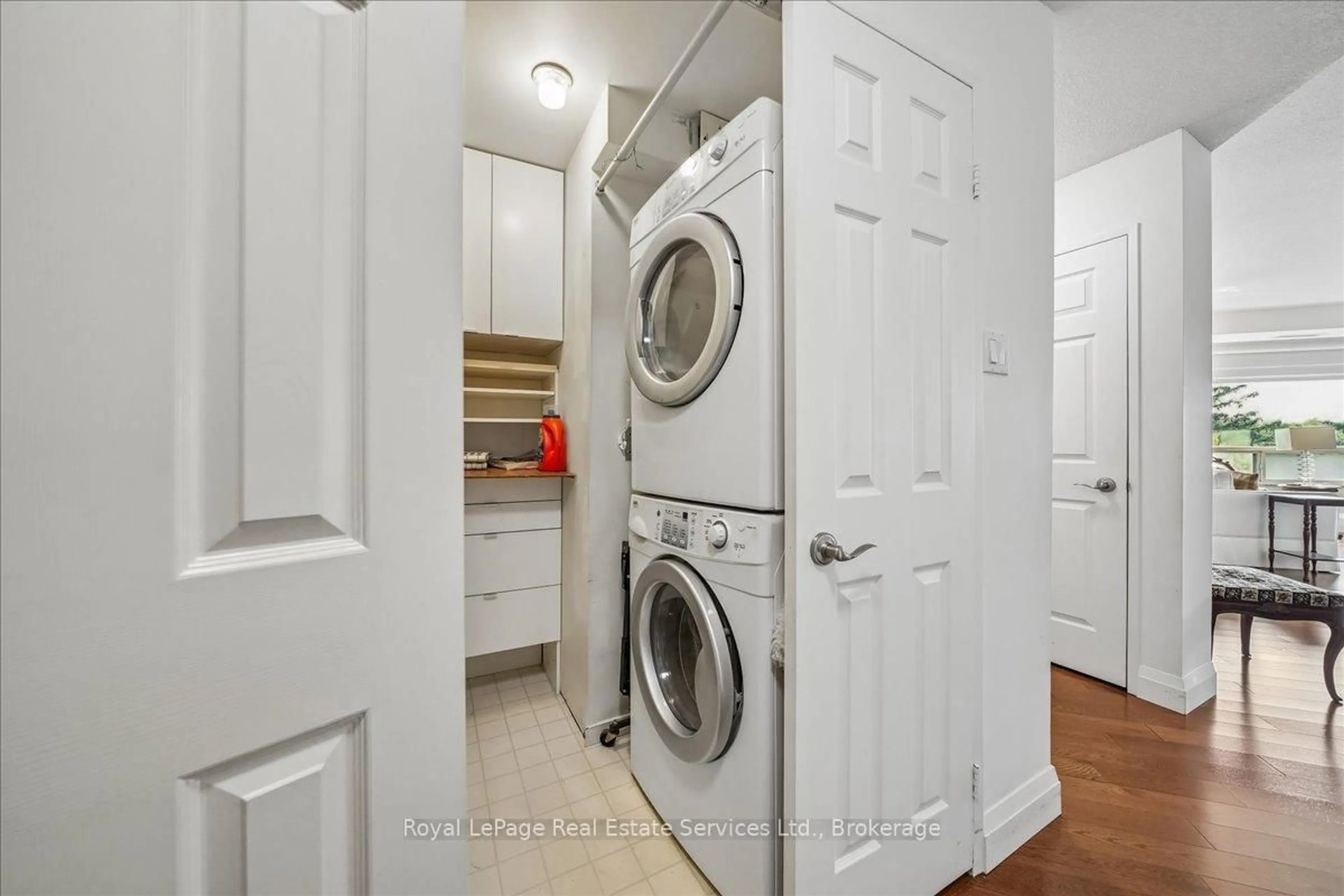 Laundry room for 2511 Lakeshore Rd #405, Oakville Ontario L6L 6L9
