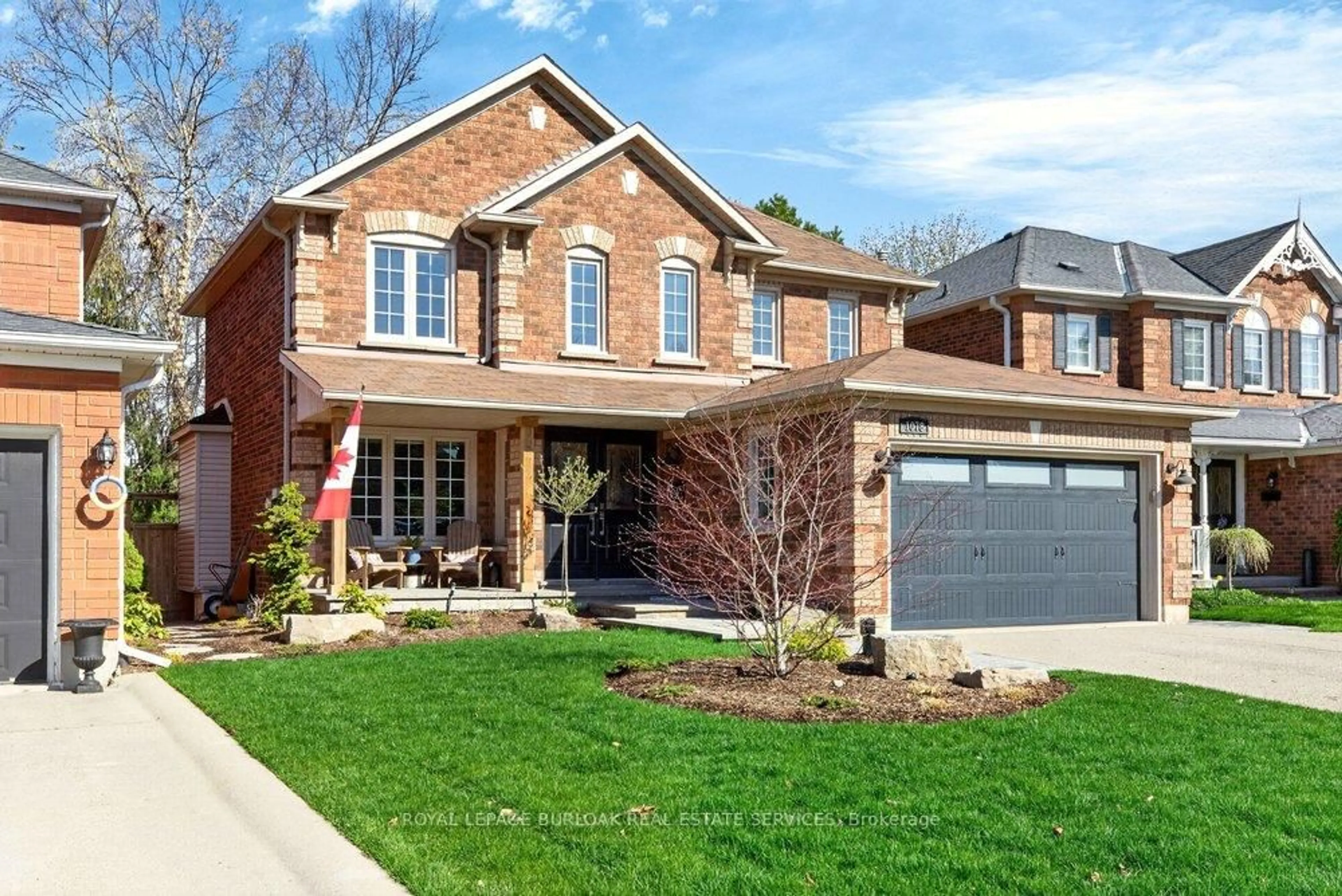 Home with brick exterior material, street for 1078 Augustus Dr, Burlington Ontario L7S 2L1