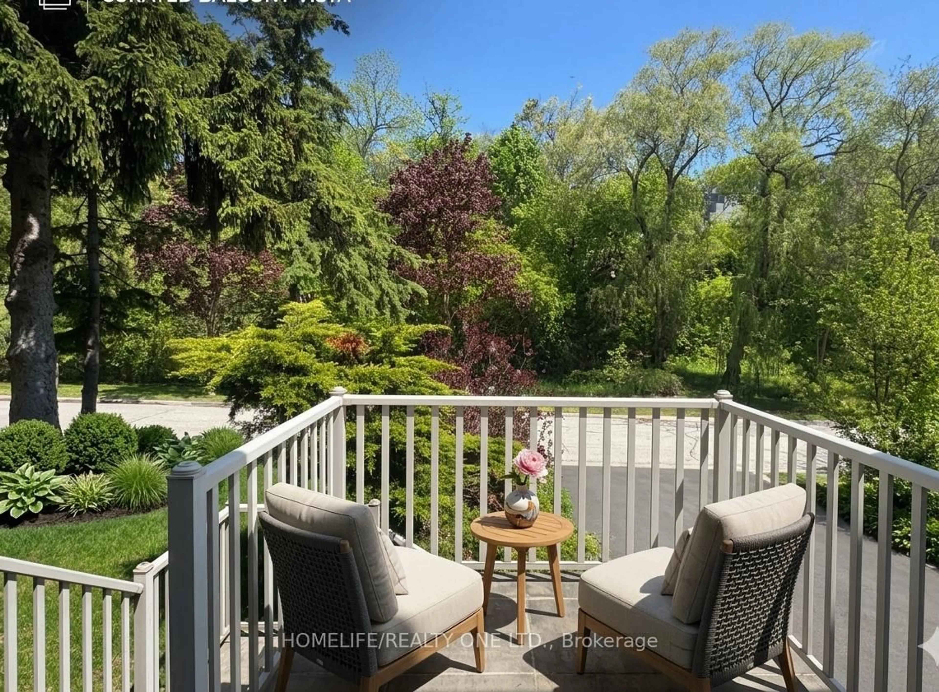 Patio, water/lake/river/ocean view for 31 Bearwood Dr, Toronto Ontario M9A 4G5