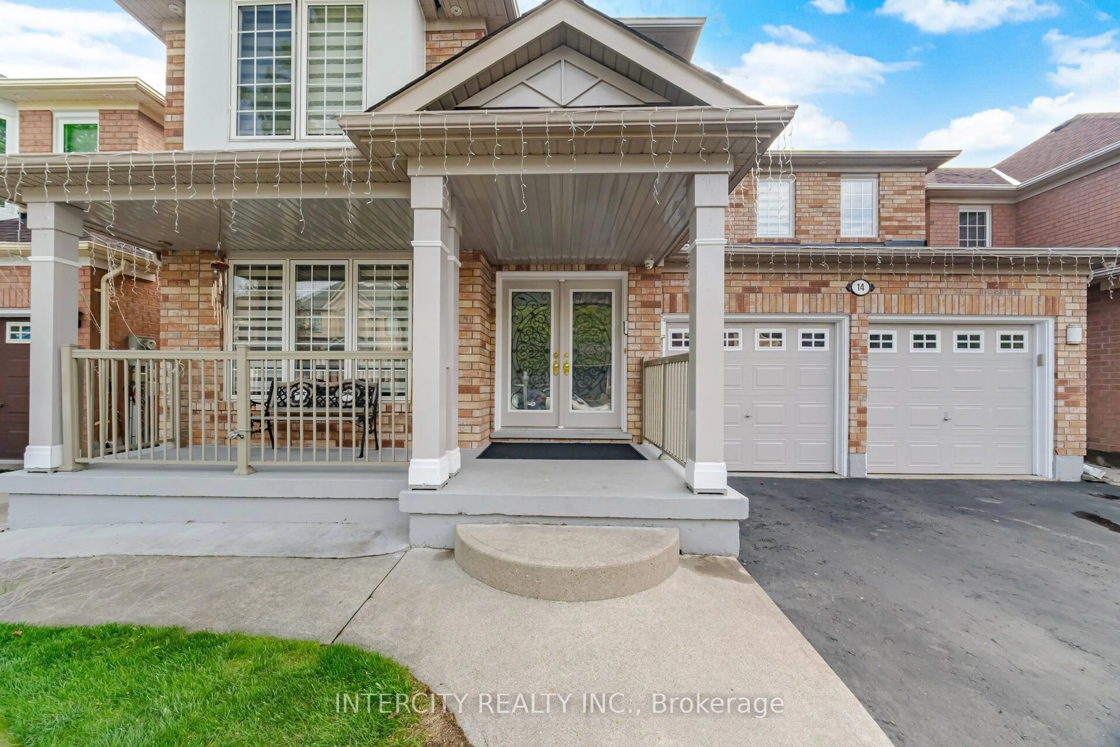 Home with brick exterior material, street for 14 Maldives Cres, Brampton Ontario L6P 1L5