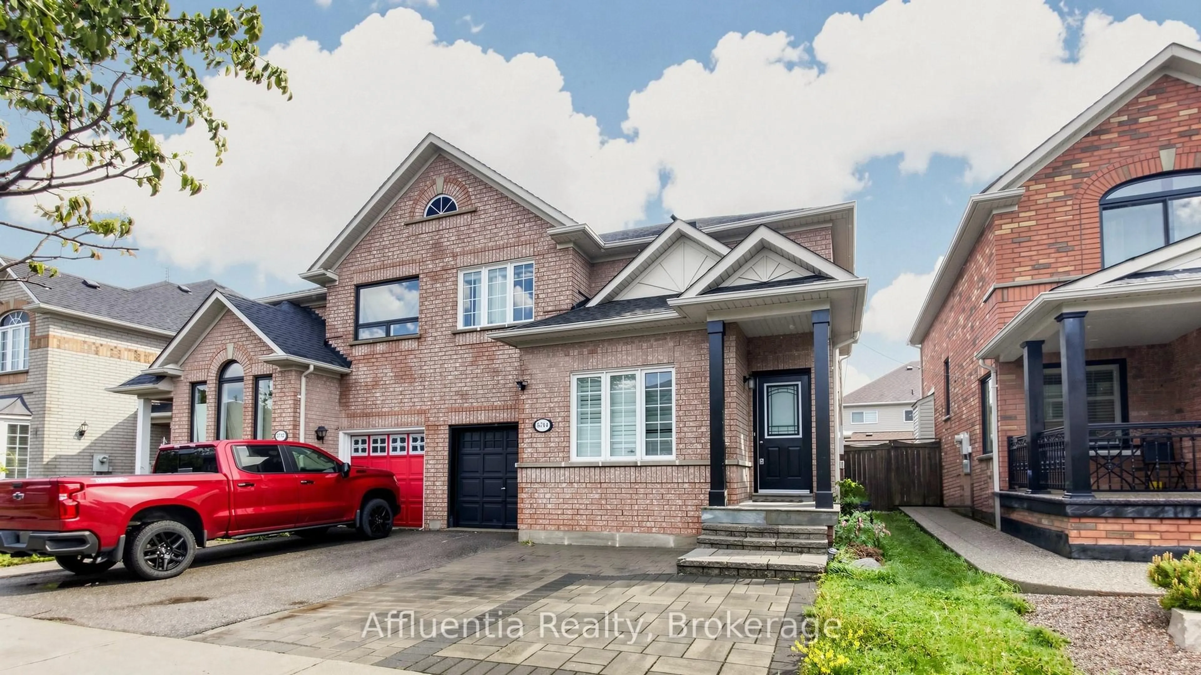 Home with brick exterior material, street for 5714 Jenvic Grve, Mississauga Ontario L5M 7B4