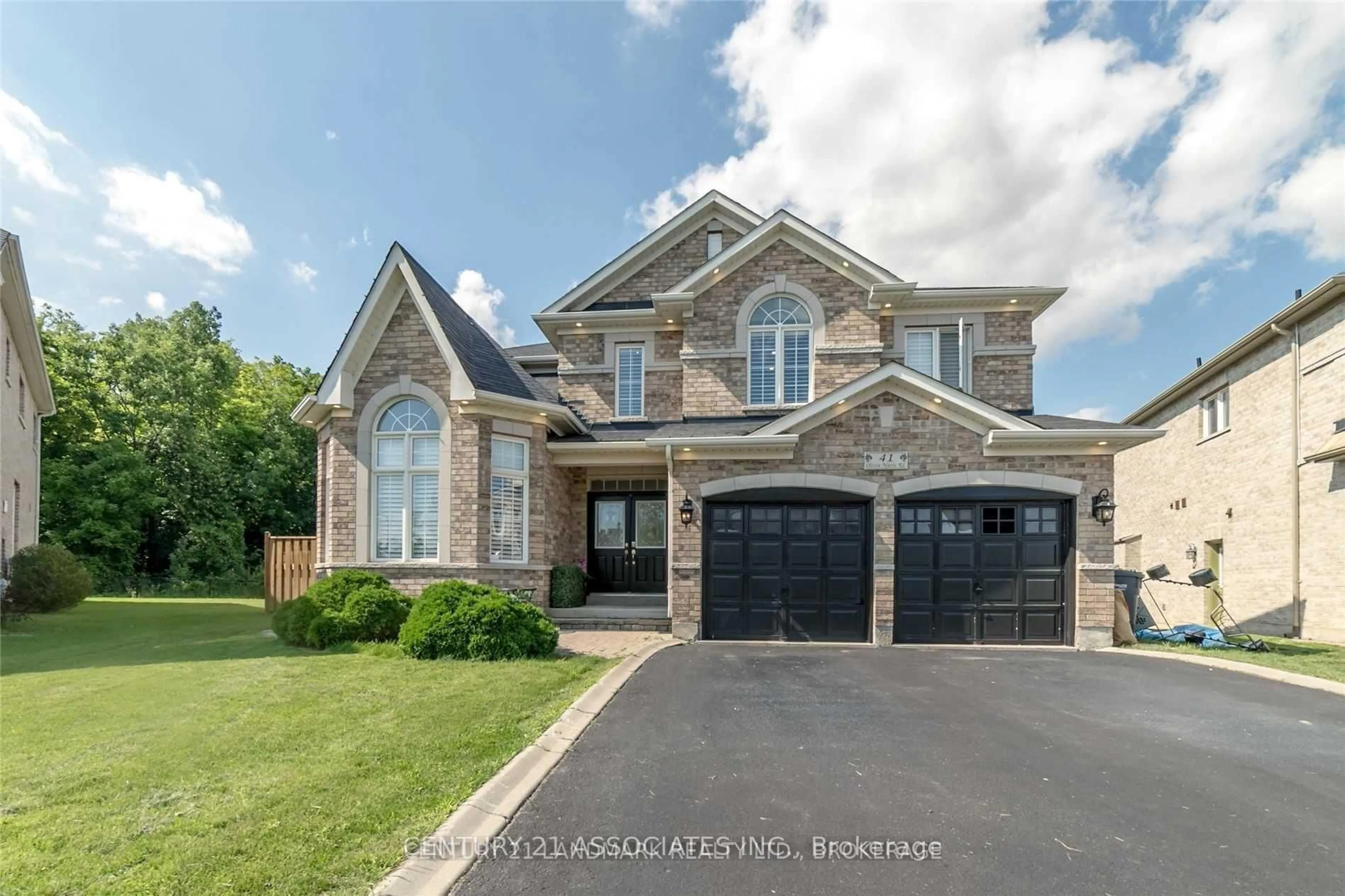 Home with brick exterior material, street for 41 Olivia Marie Rd, Brampton Ontario L6Y 0M4