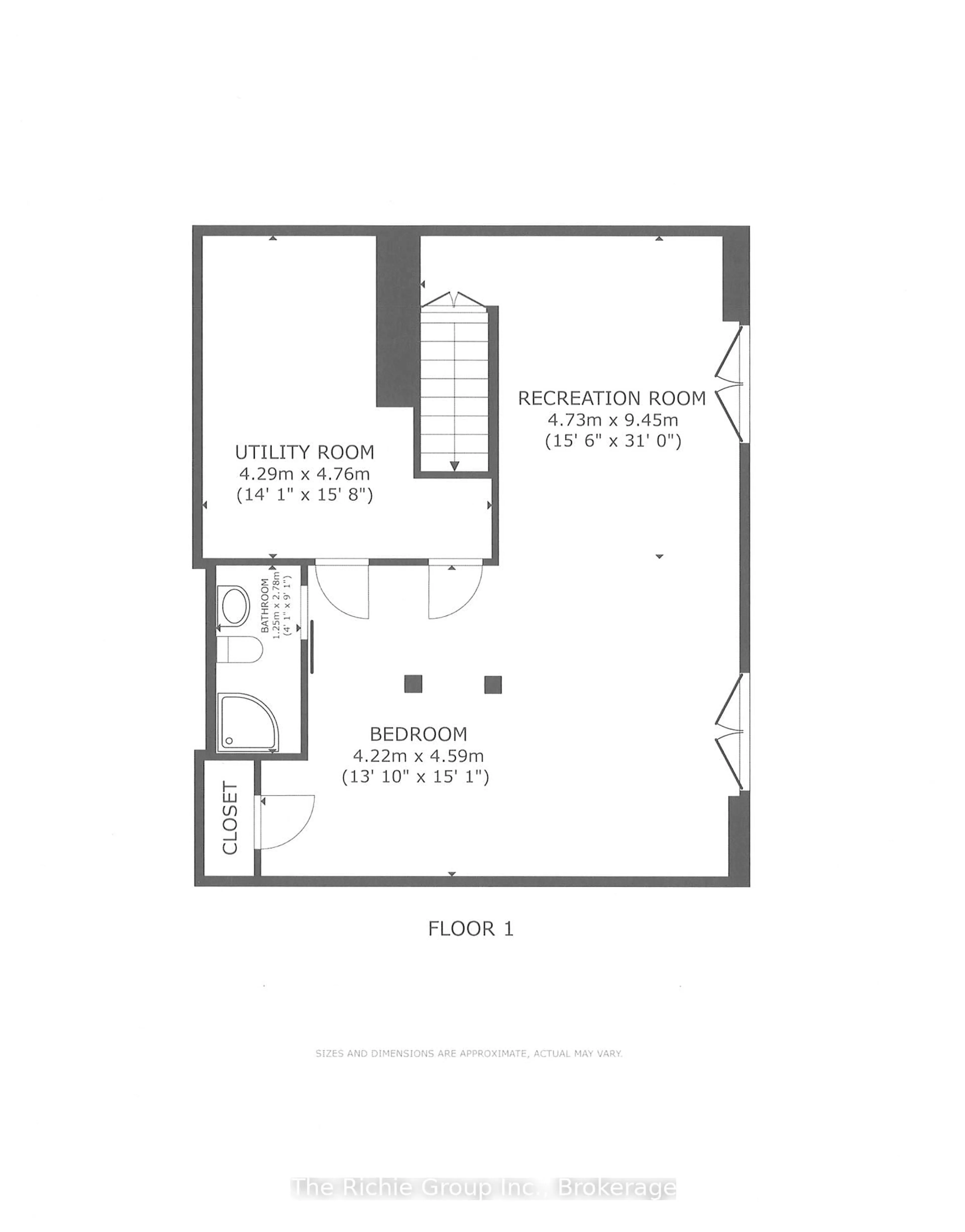 Floor plan for 143 Green Lake Rd, Caledon Ontario L7K 0S4