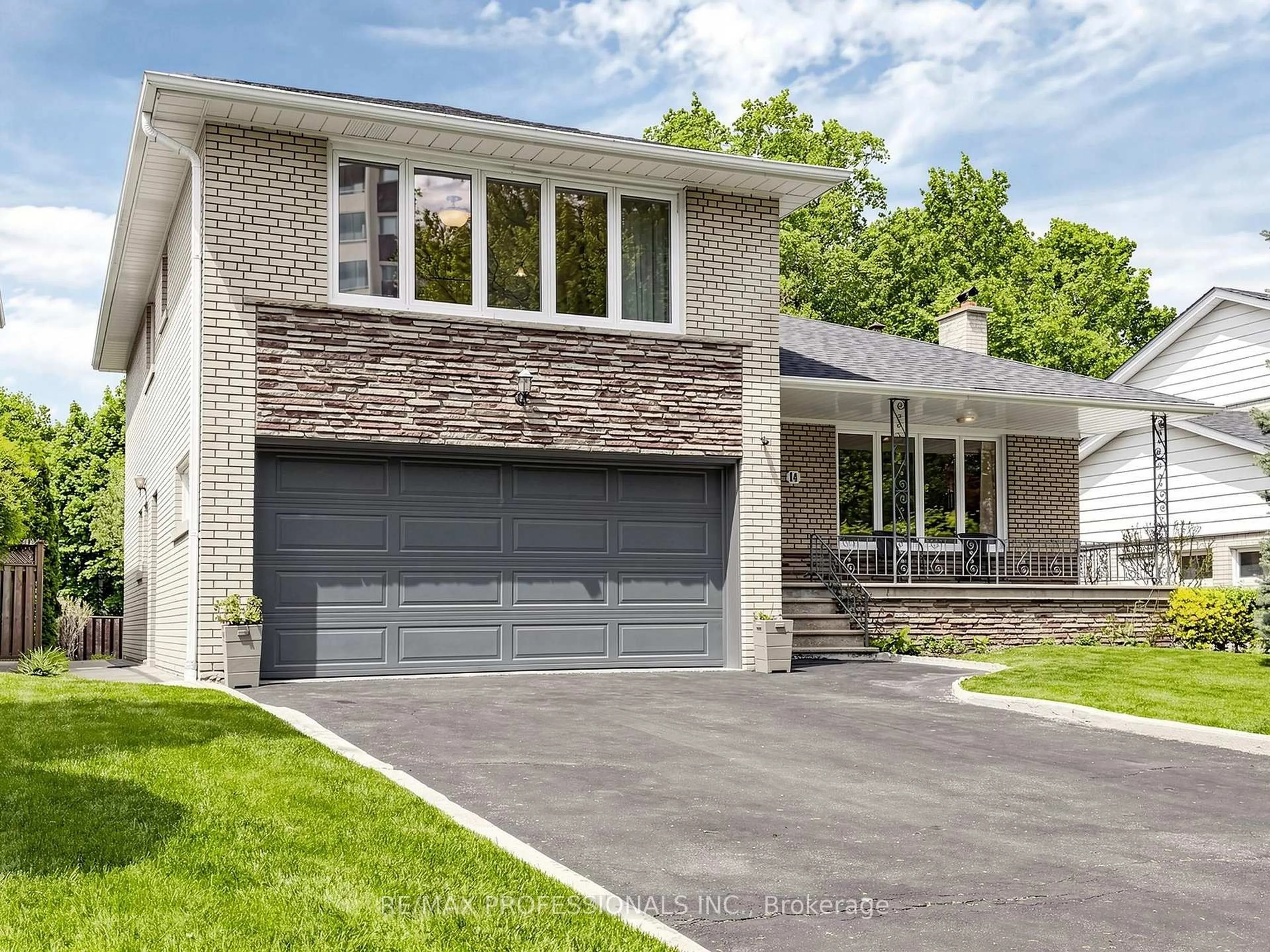 Home with brick exterior material, street for 14 Widdicombe Hill, Toronto Ontario M9R 1B3