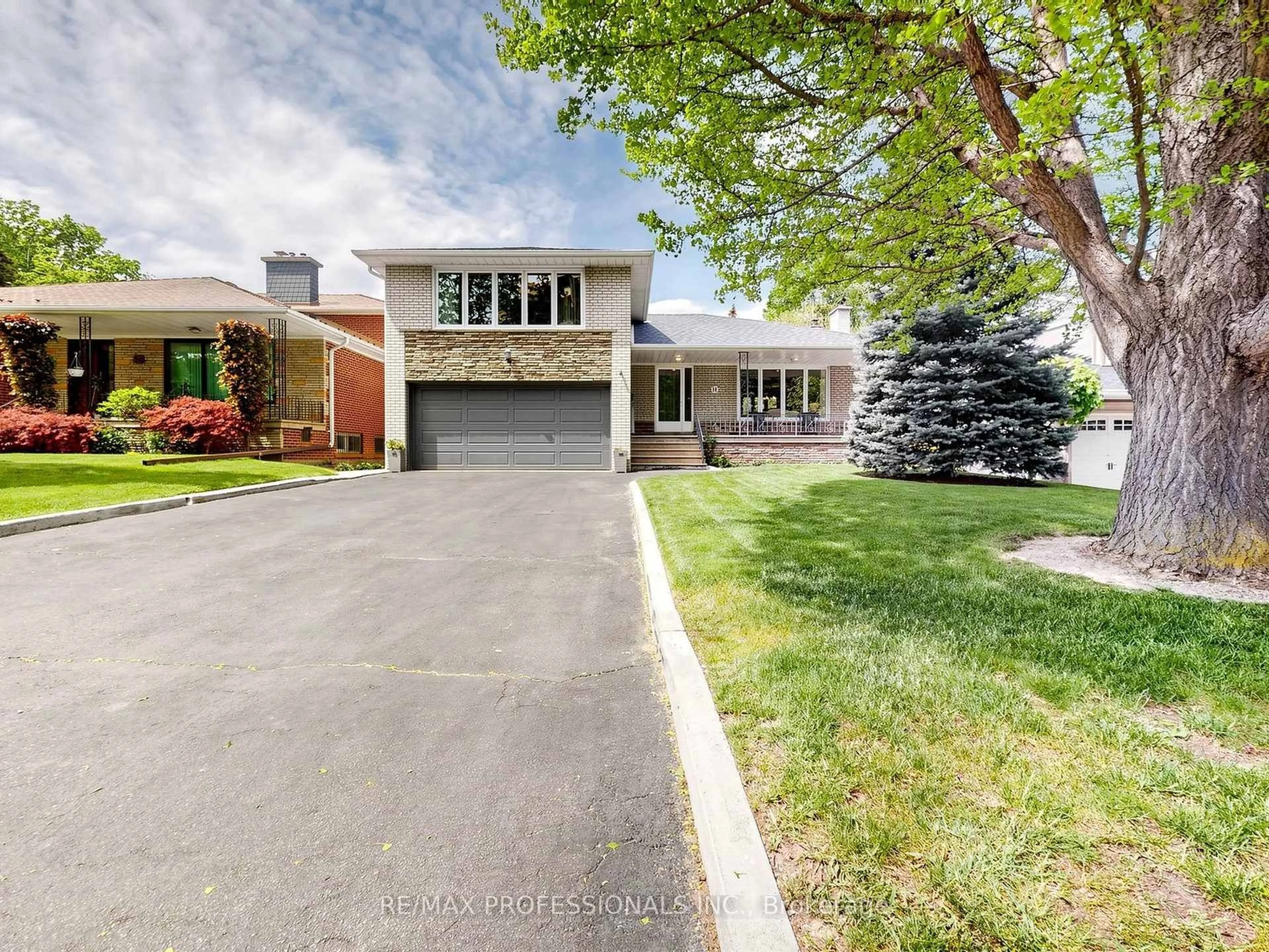 Home with brick exterior material, street for 14 Widdicombe Hill, Toronto Ontario M9R 1B3