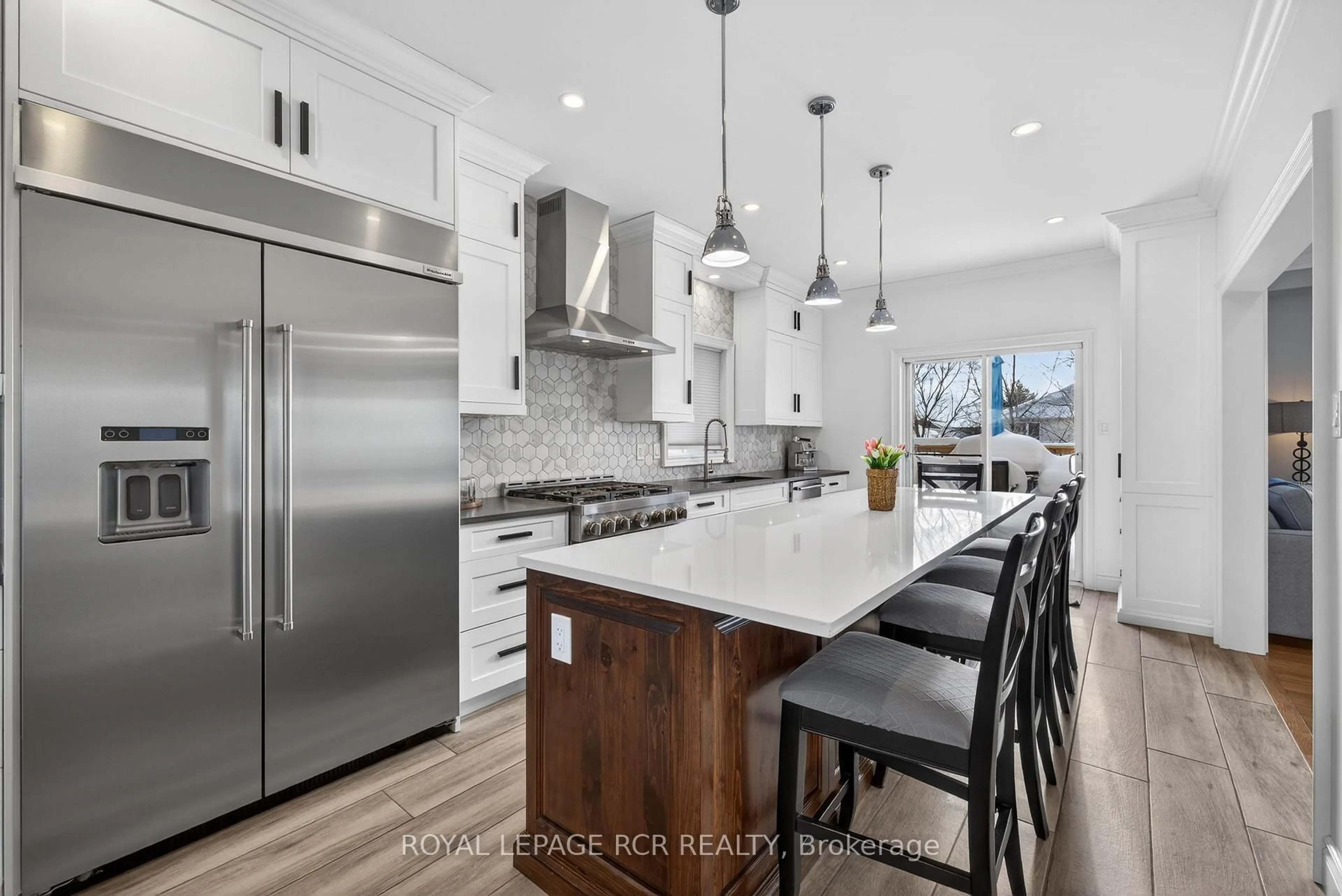 Contemporary kitchen, ceramic/tile floor for 82 Spencer Ave, Orangeville Ontario L9W 5H8