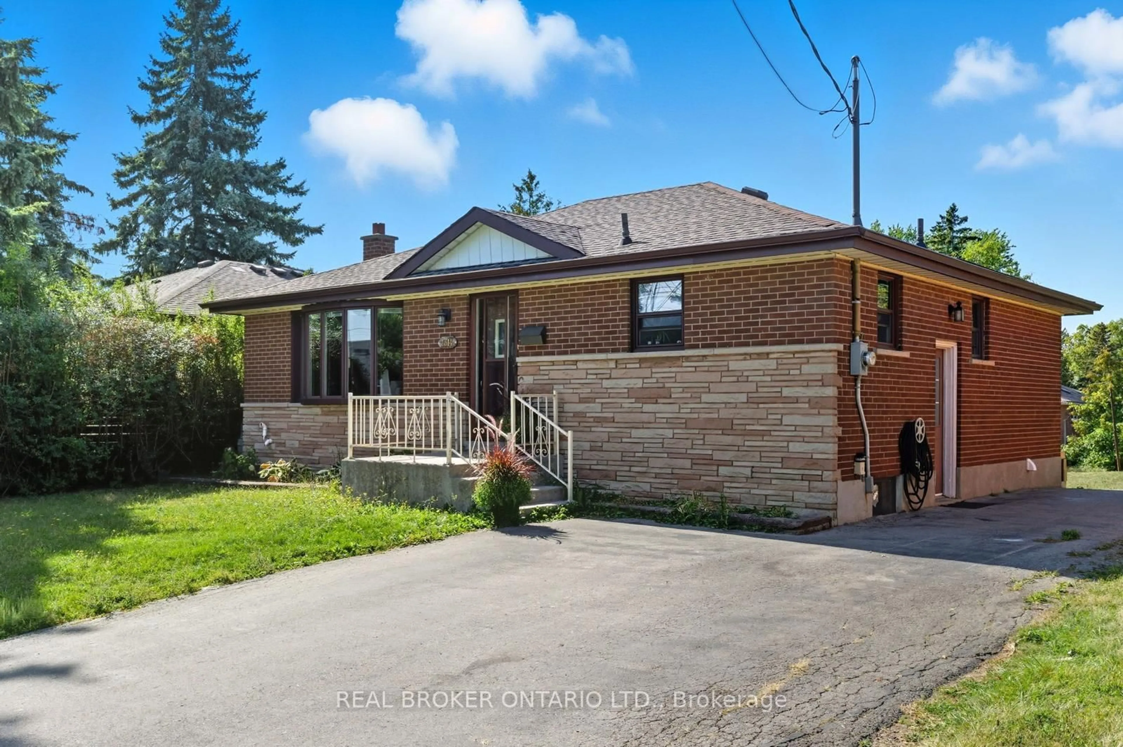 Home with brick exterior material, street for 1314 Fisher Ave, Burlington Ontario L7P 2L6
