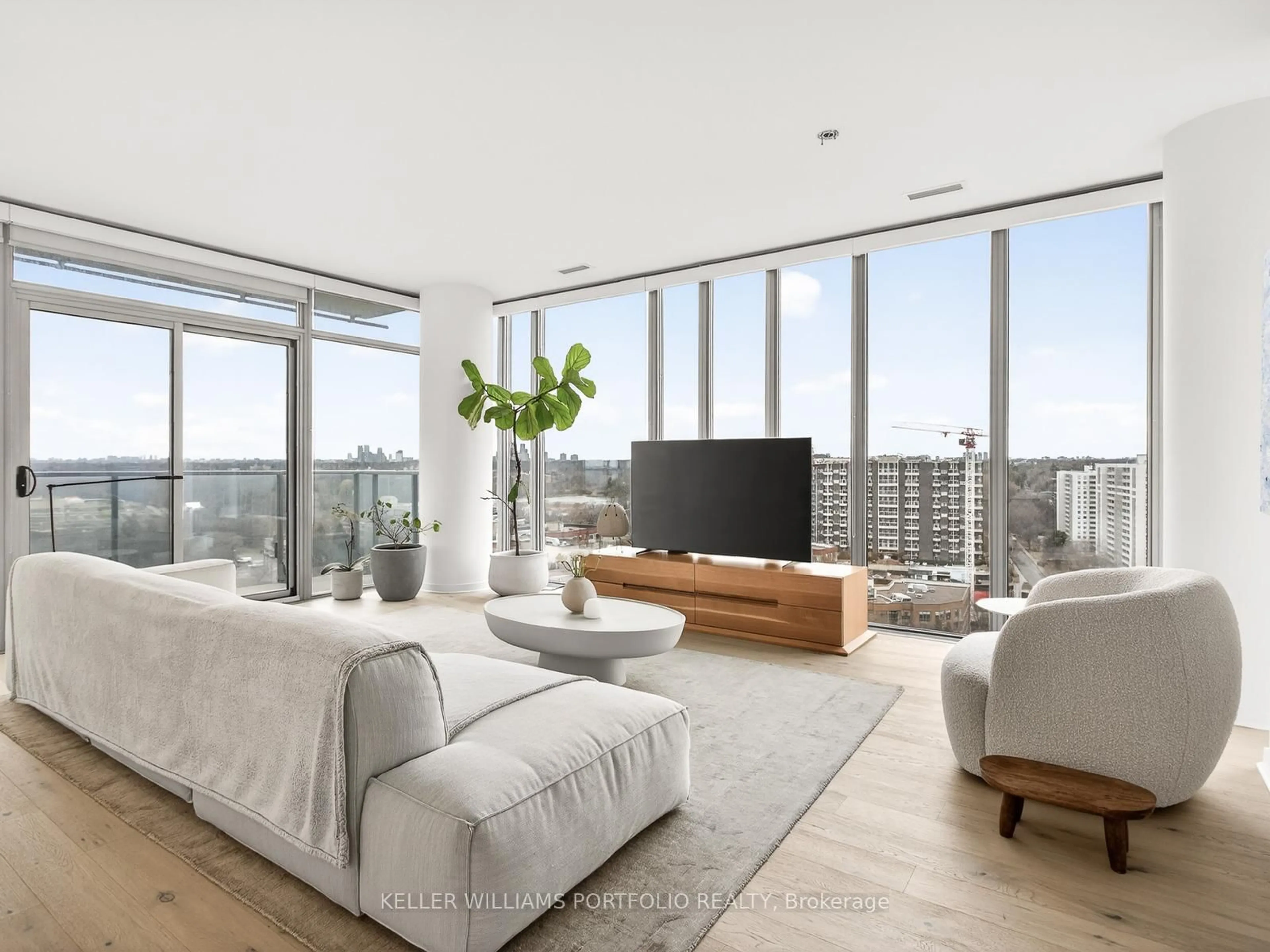 Living room with furniture, unknown for 103 The Queensway Ave #1713, Toronto Ontario M6S 5B3