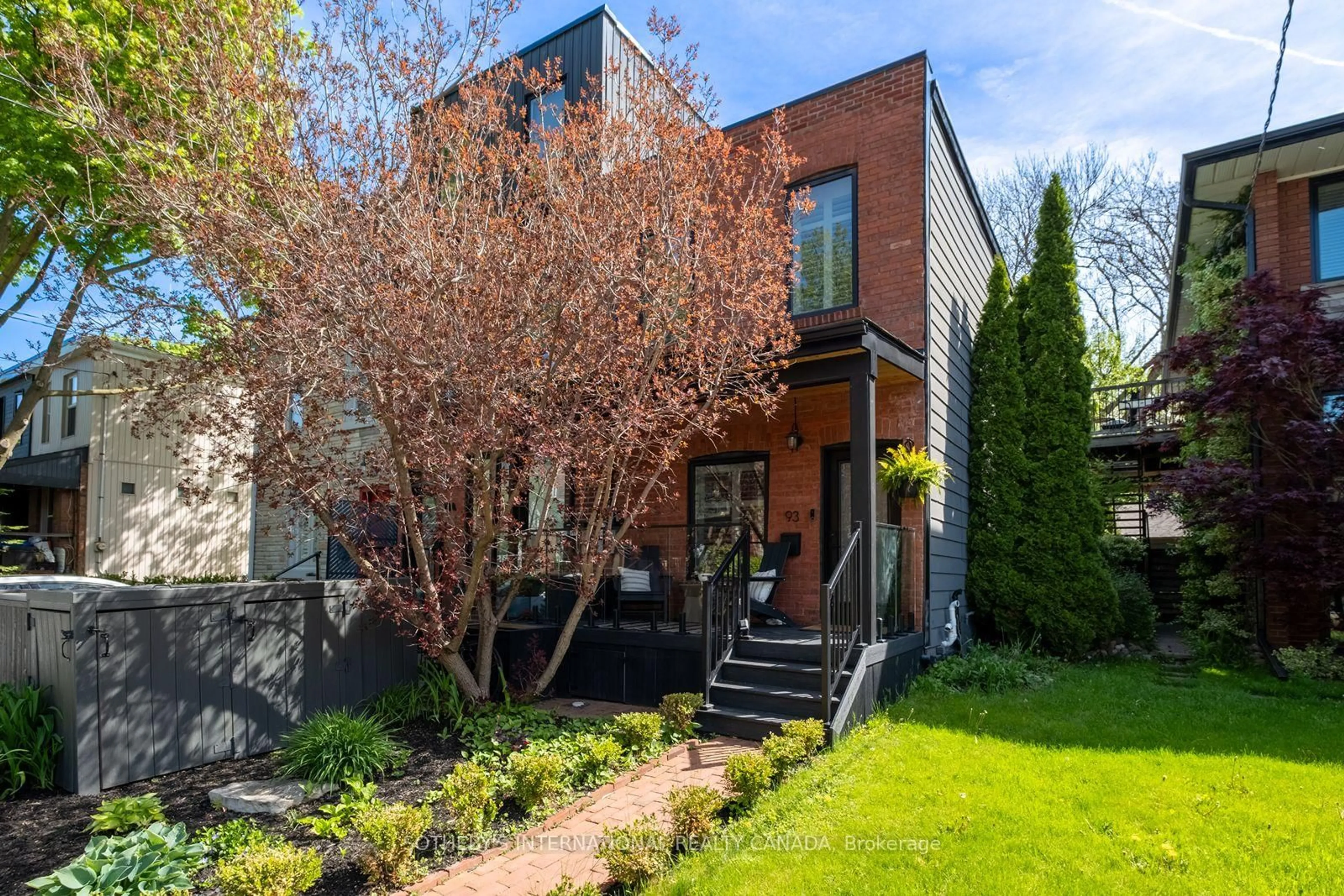 Home with brick exterior material, street for 93 Fuller Ave, Toronto Ontario M6R 2C4