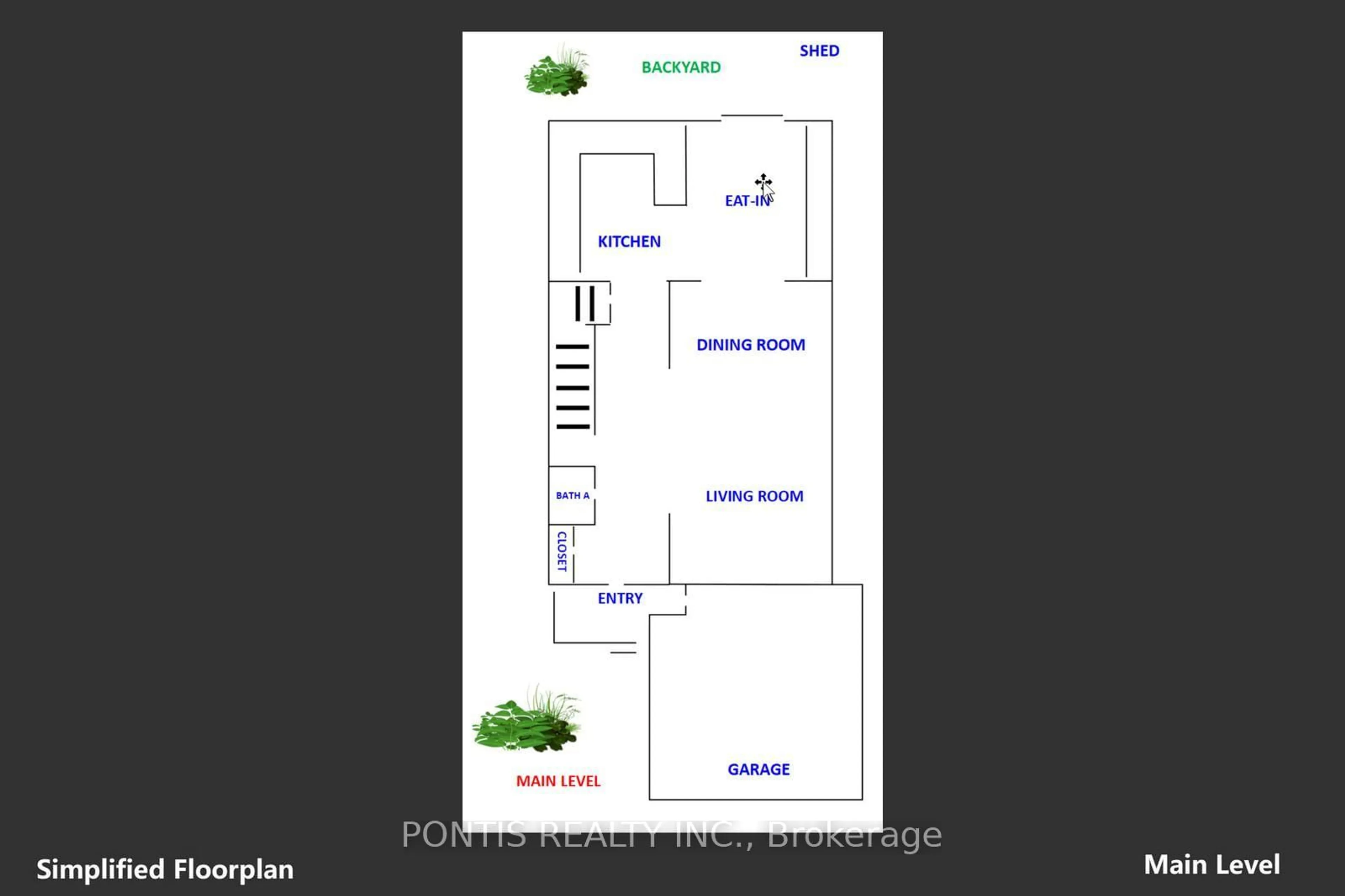 Floor plan for 198 MOFFATT Ave, Brampton Ontario L6Y 4R3