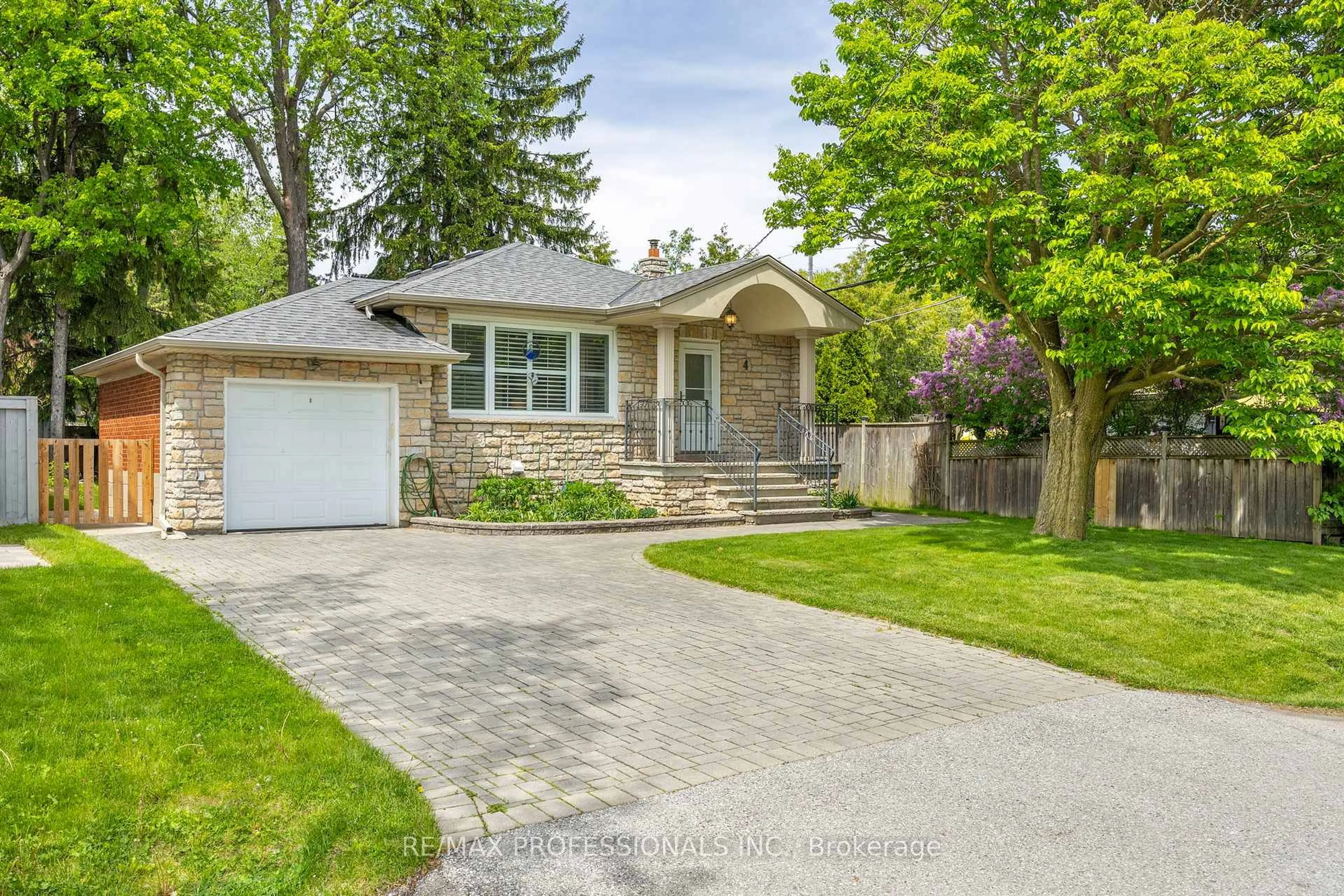 Home with brick exterior material, street for 4 Beaverbrook Ave, Toronto Ontario M9B 2M7