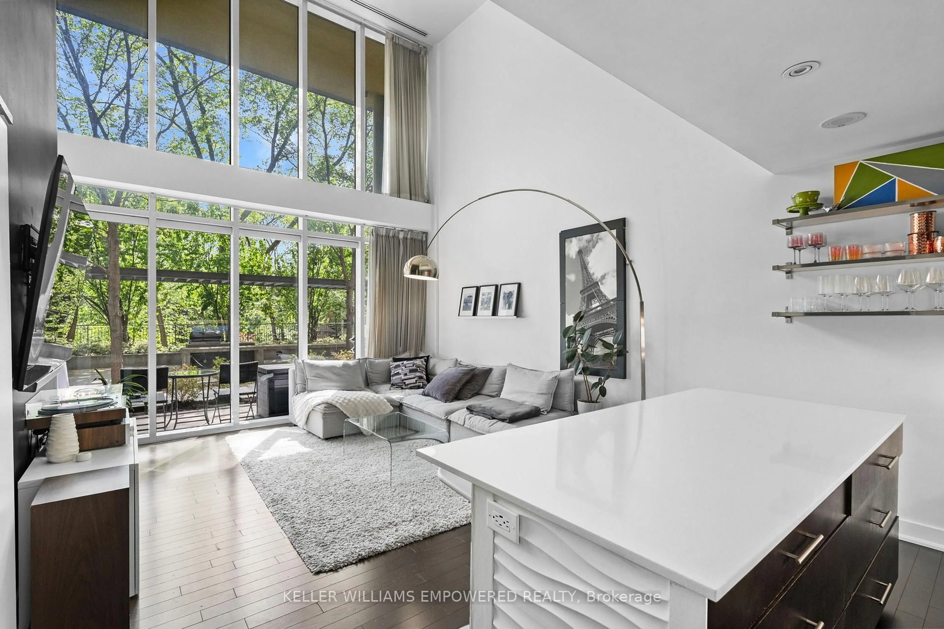 Open concept kitchen, unknown for 25 Ritchie Ave #105, Toronto Ontario M6R 2J6