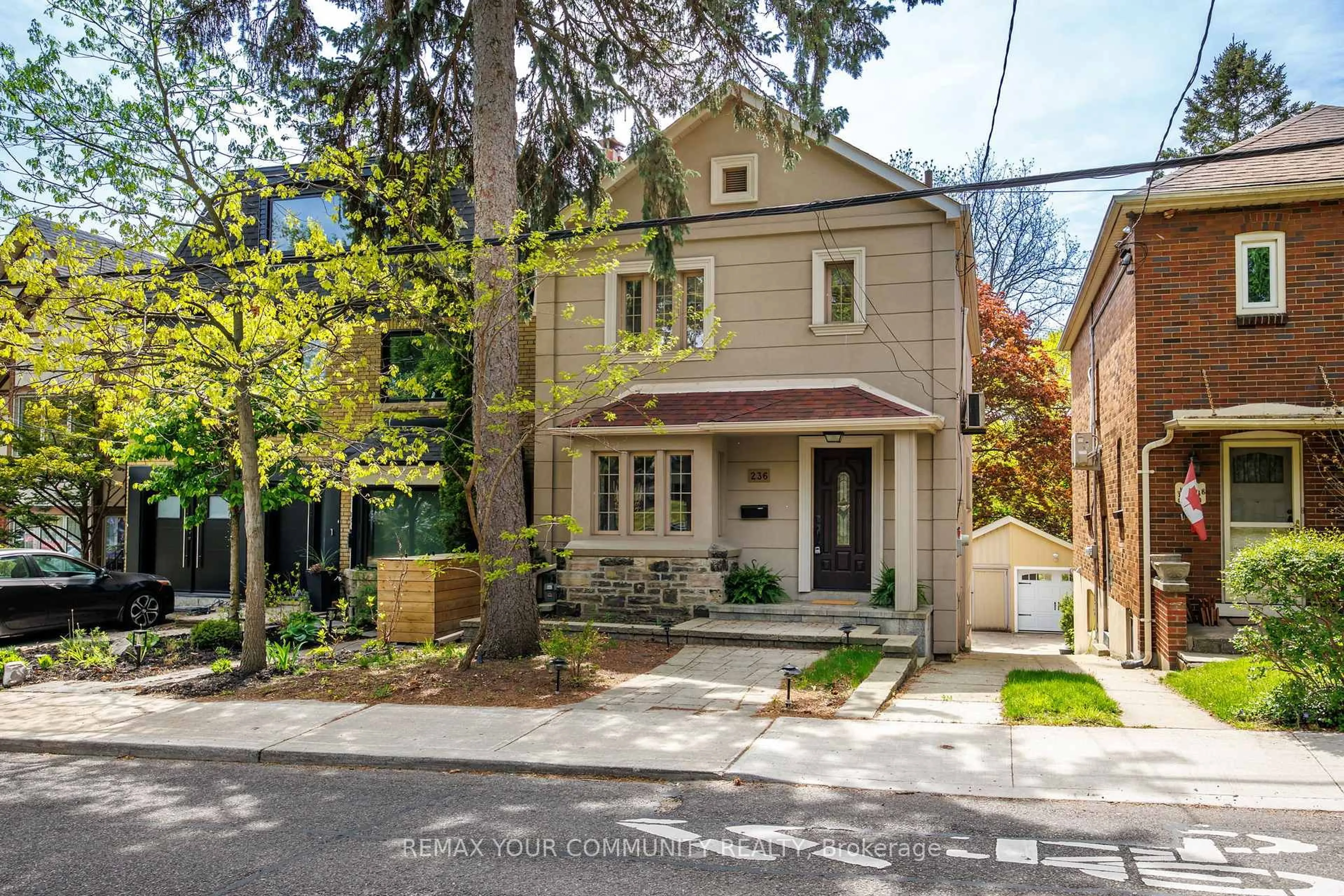Home with brick exterior material, street for 236 Ellis Ave, Toronto Ontario M6S 2X2