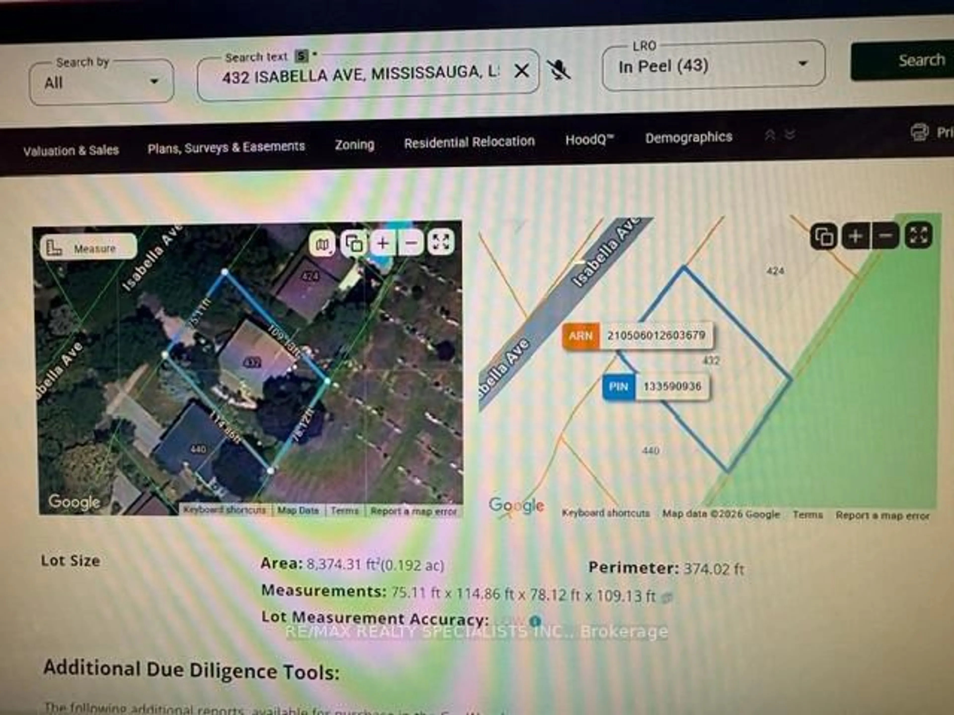 A pic from outside/outdoor area/front of a property/back of a property/a pic from drone, unknown for 432 Isabella Ave, Mississauga Ontario L5B 2G2