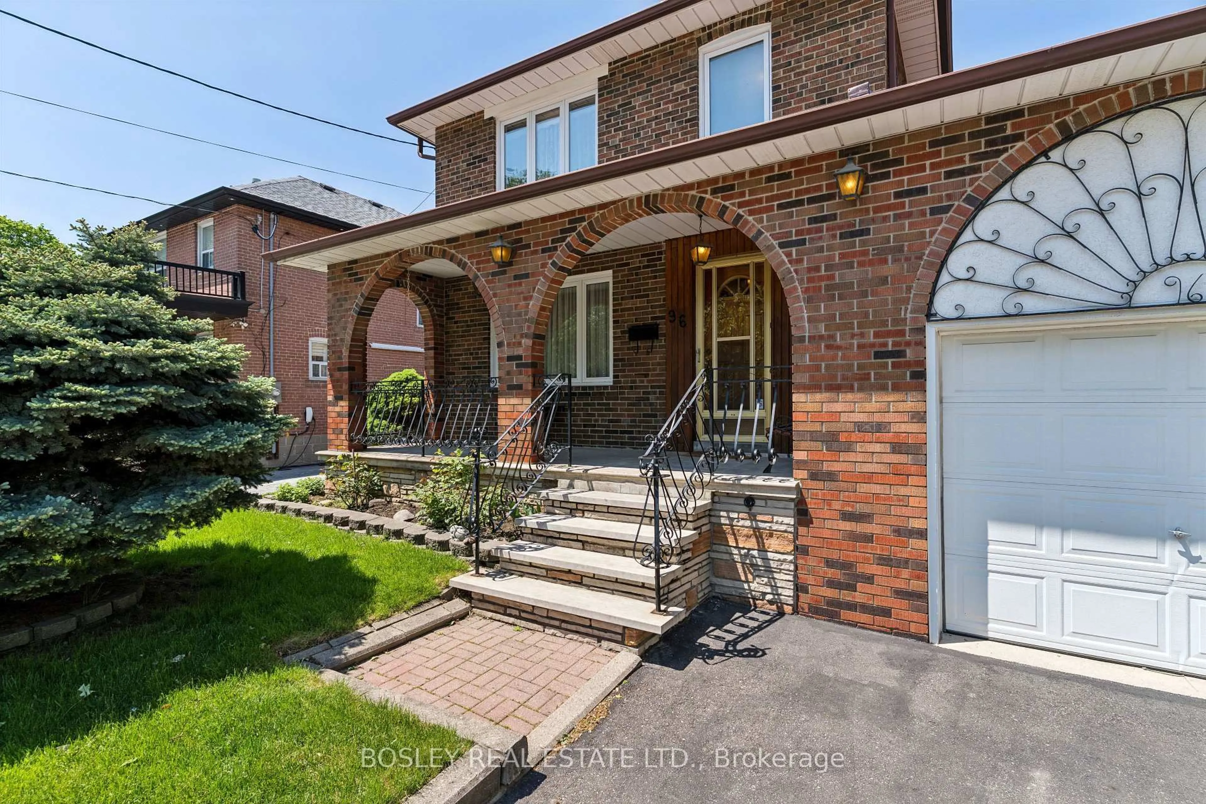 Home with brick exterior material, street for 96 Macdonald Ave, Toronto Ontario M9N 2E6