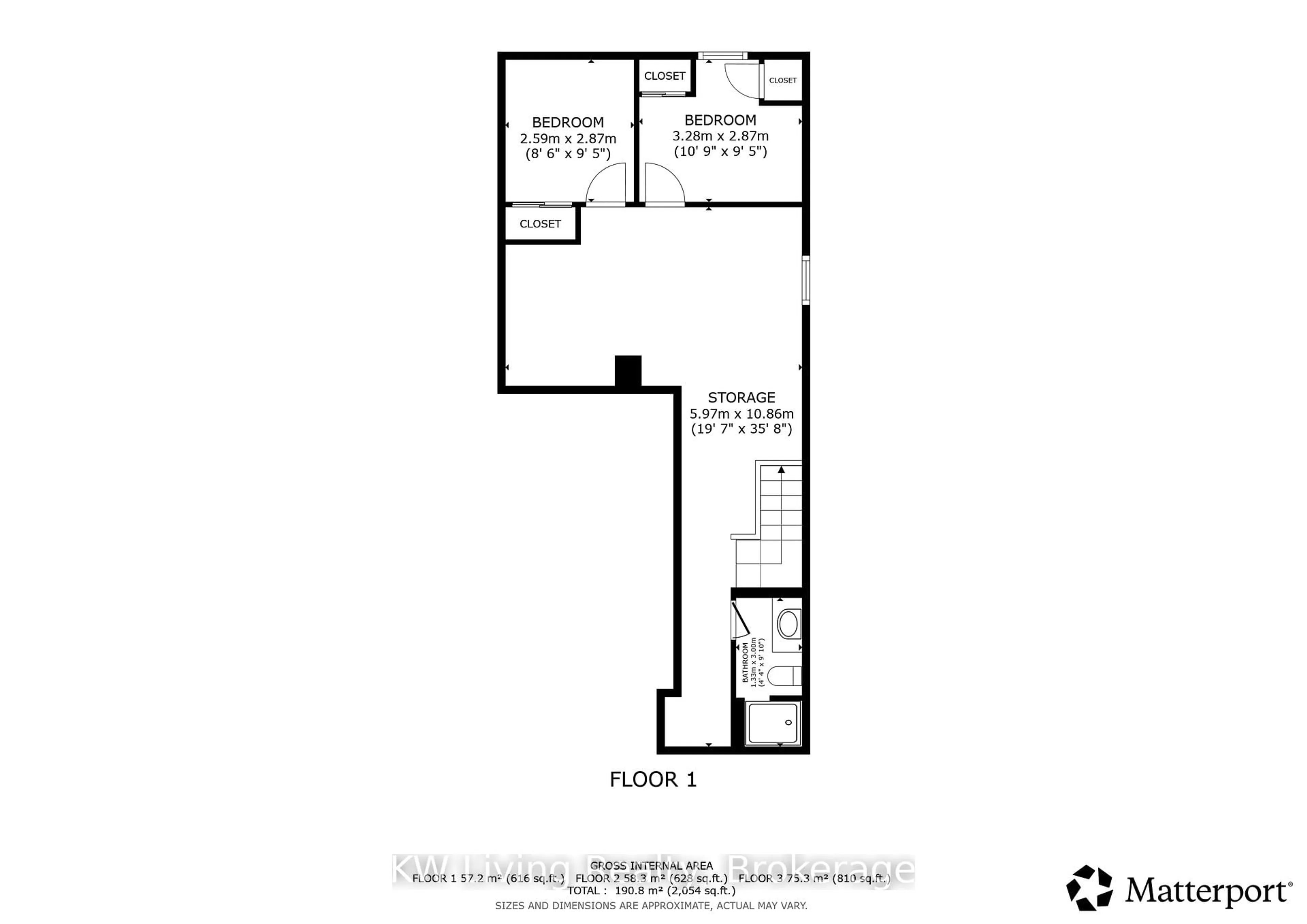 Floor plan for 2410 Woodward Ave #12, Burlington Ontario L7R 1T9