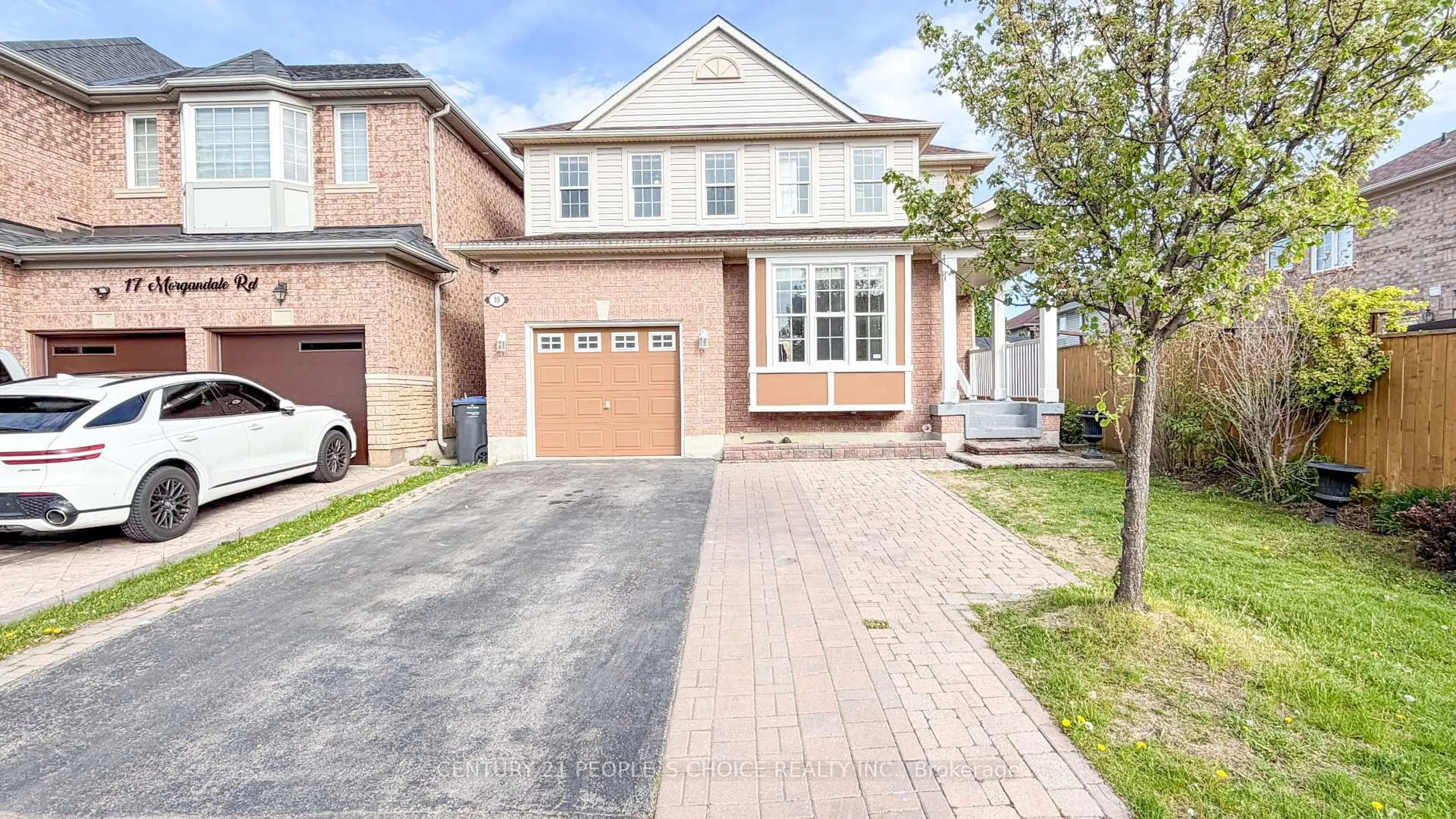 Home with brick exterior material, street for 19 Morgandale Rd, Brampton Ontario L7A 2K1