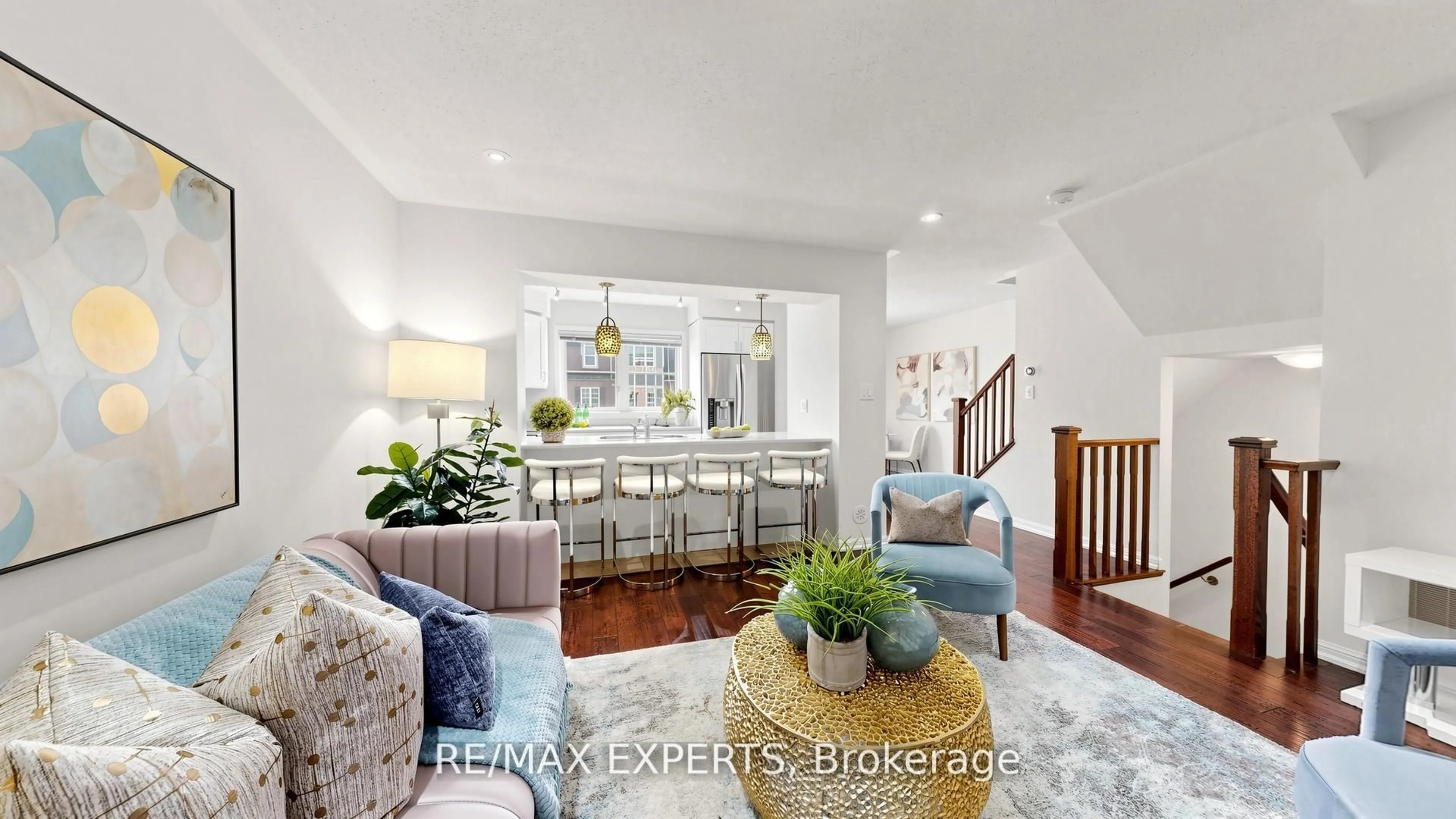 Open concept kitchen, unknown for 128 Baycliffe Cres, Brampton Ontario L7A 3Y7