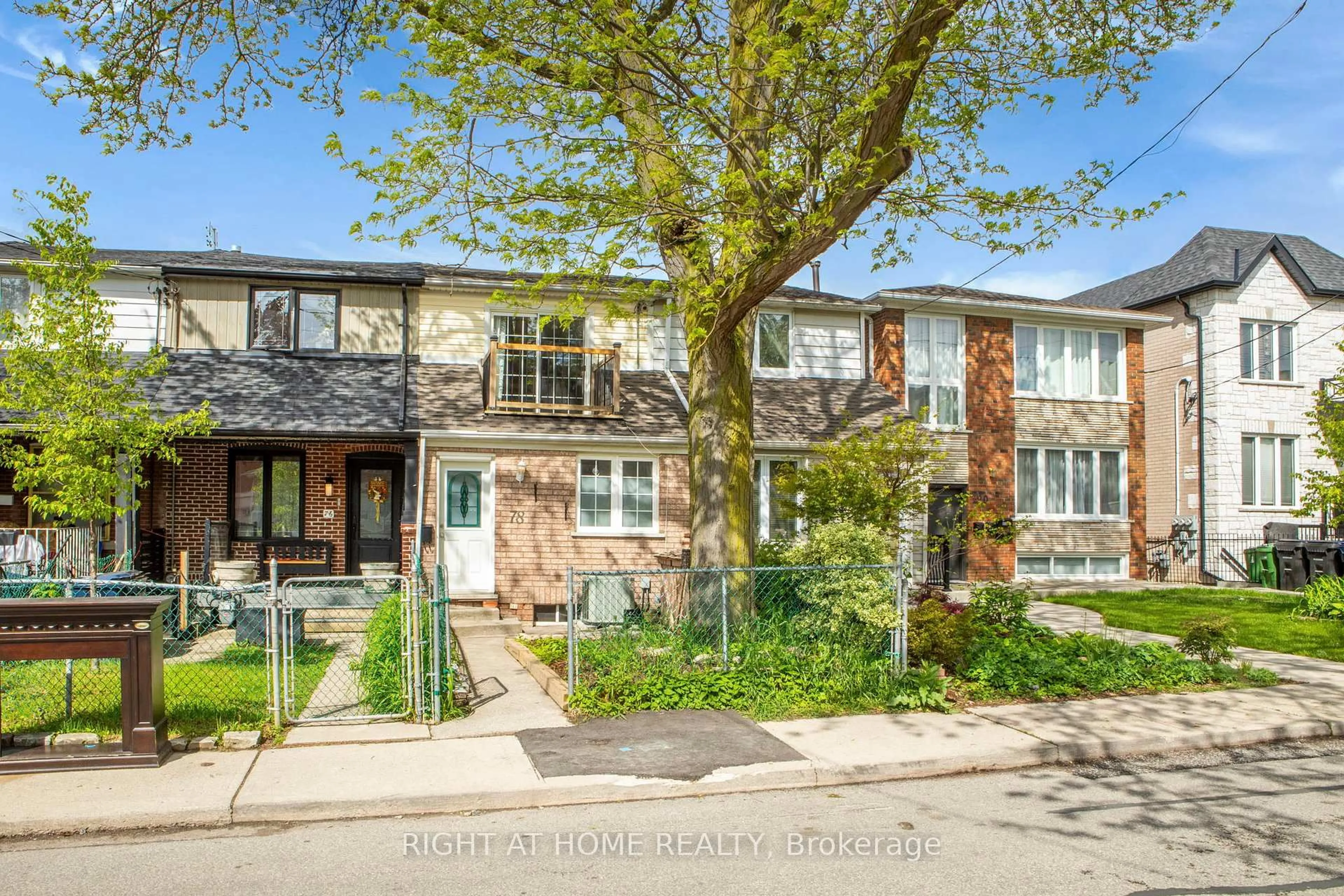 Home with brick exterior material, street for 78 Prescott Ave, Toronto Ontario M6N 3G5