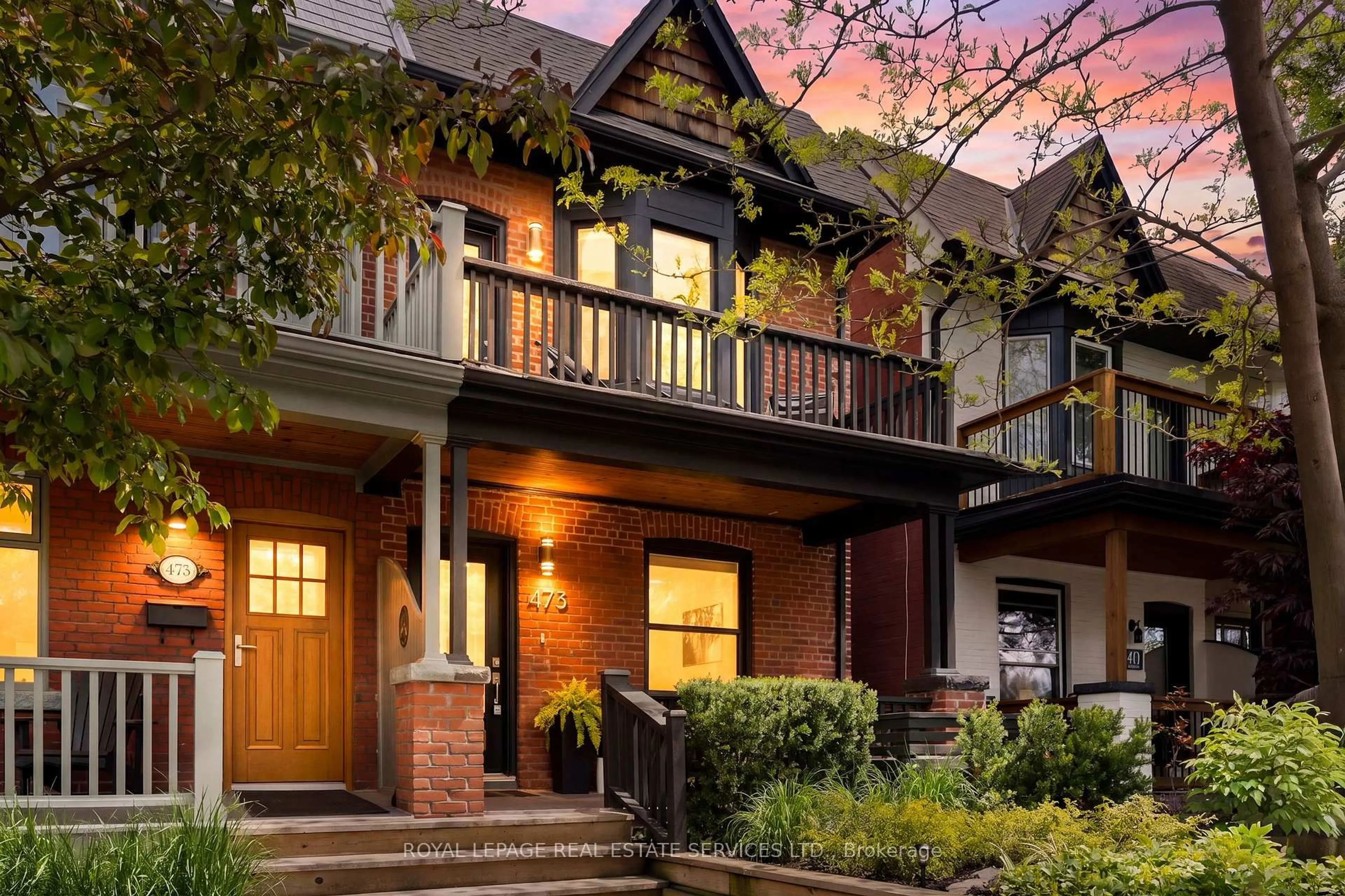 Home with brick exterior material, street for 473 Beresford Ave, Toronto Ontario M6S 3B8