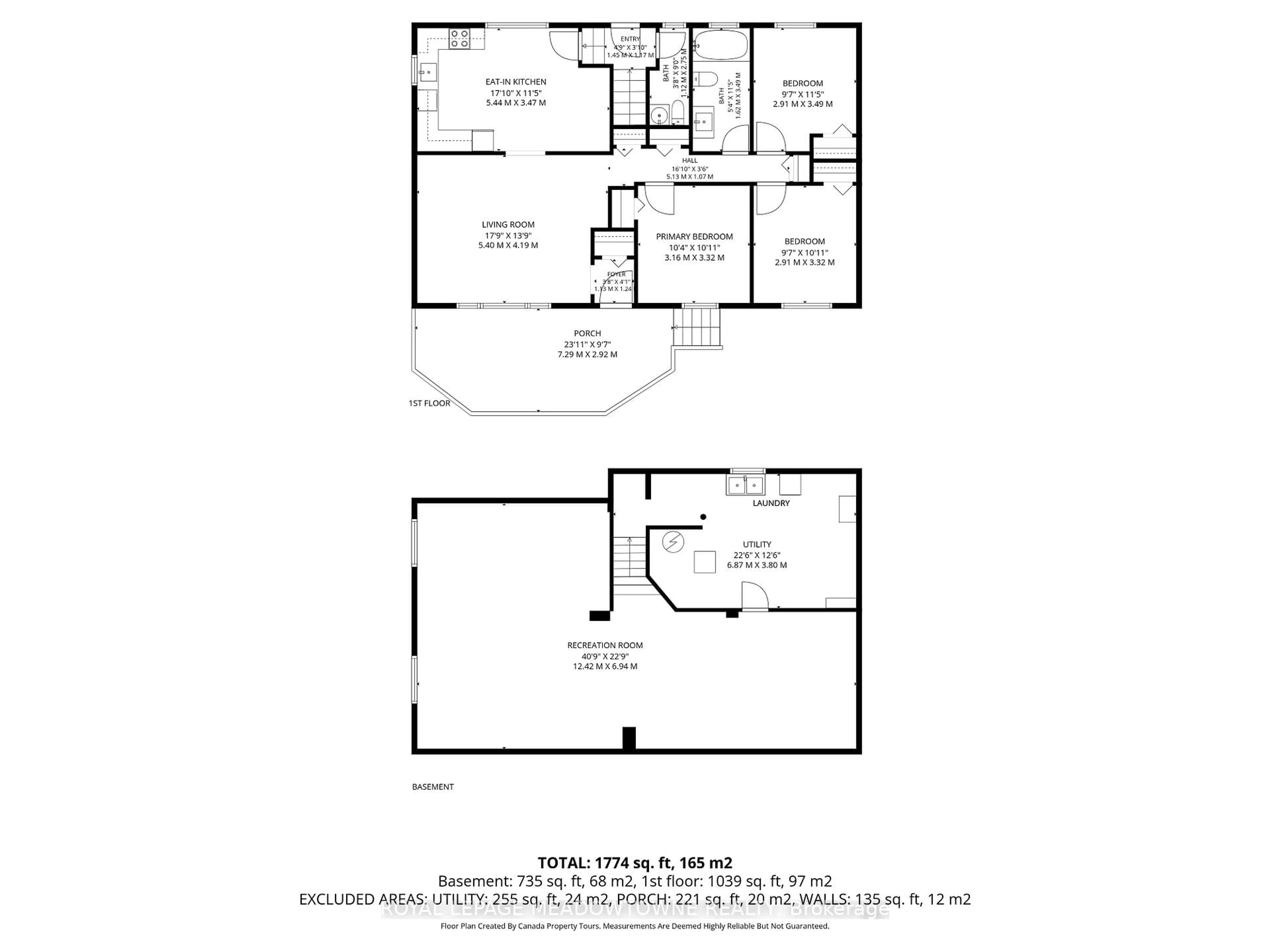 Floor plan for 17 College St, Halton Hills Ontario L7G 2N6