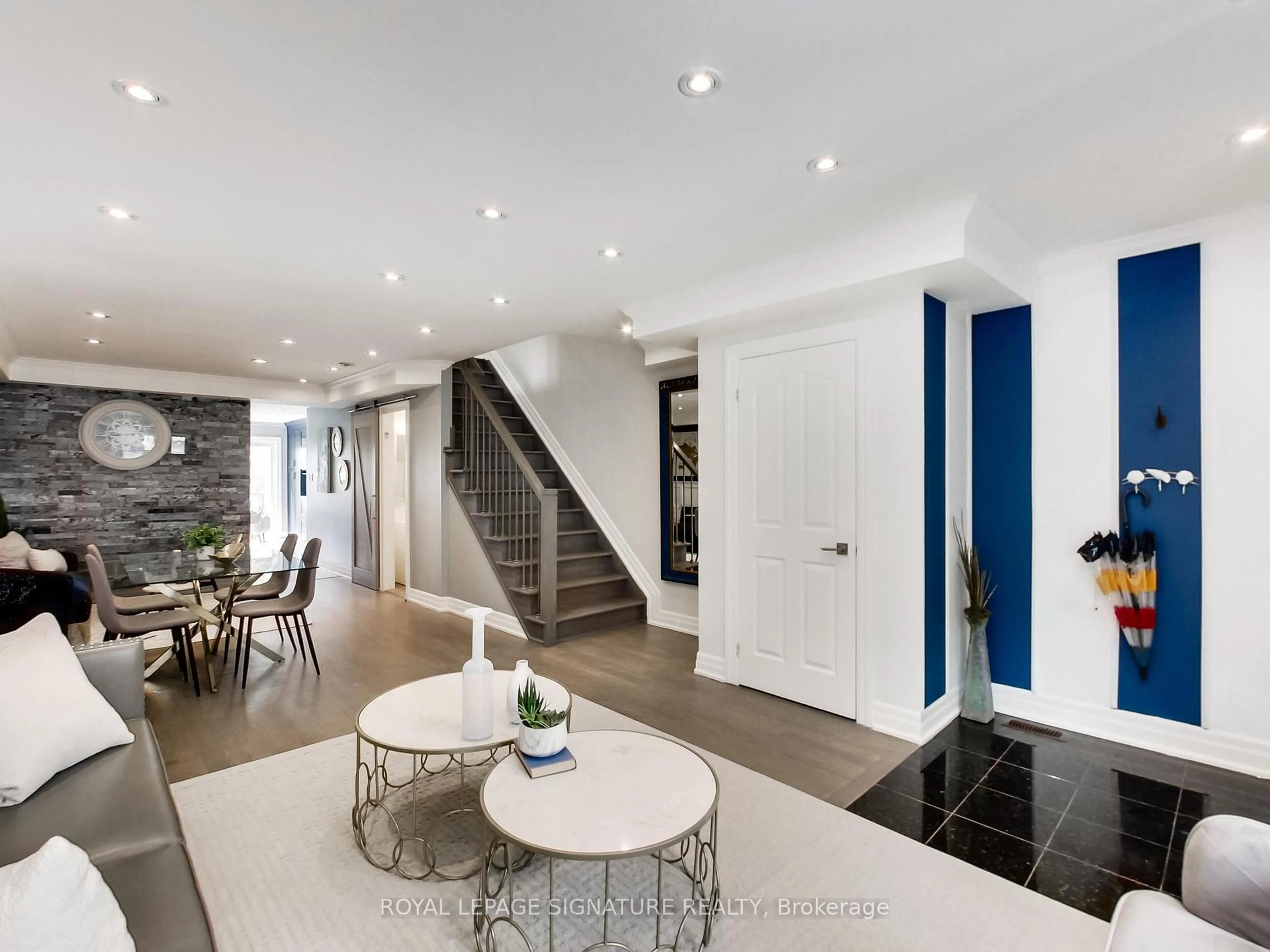 Indoor entryway for 55 Cameron Ave, Toronto Ontario M6M 1R1