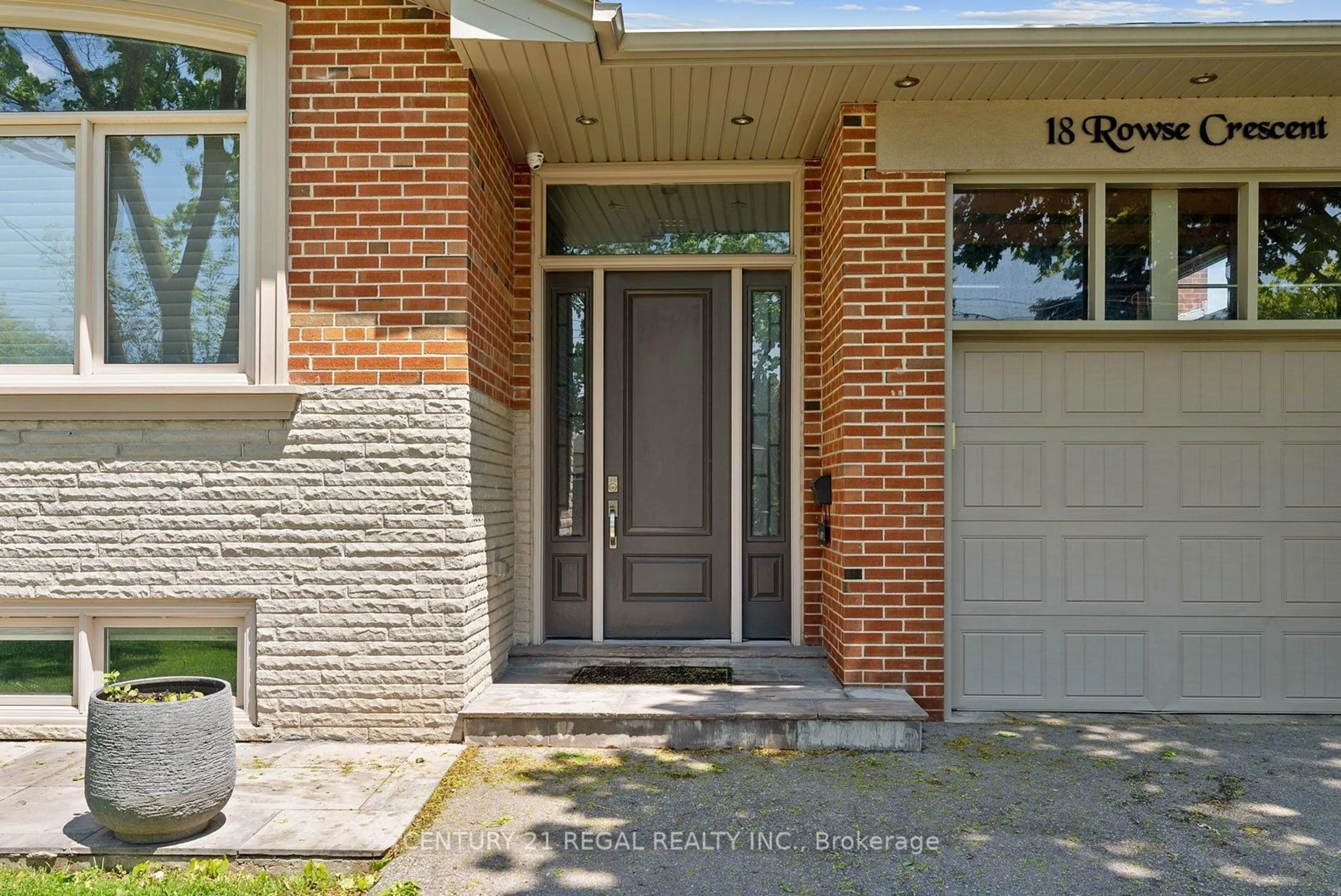 Home with brick exterior material, street for 18 Rowse Cres, Toronto Ontario M9P 3L5