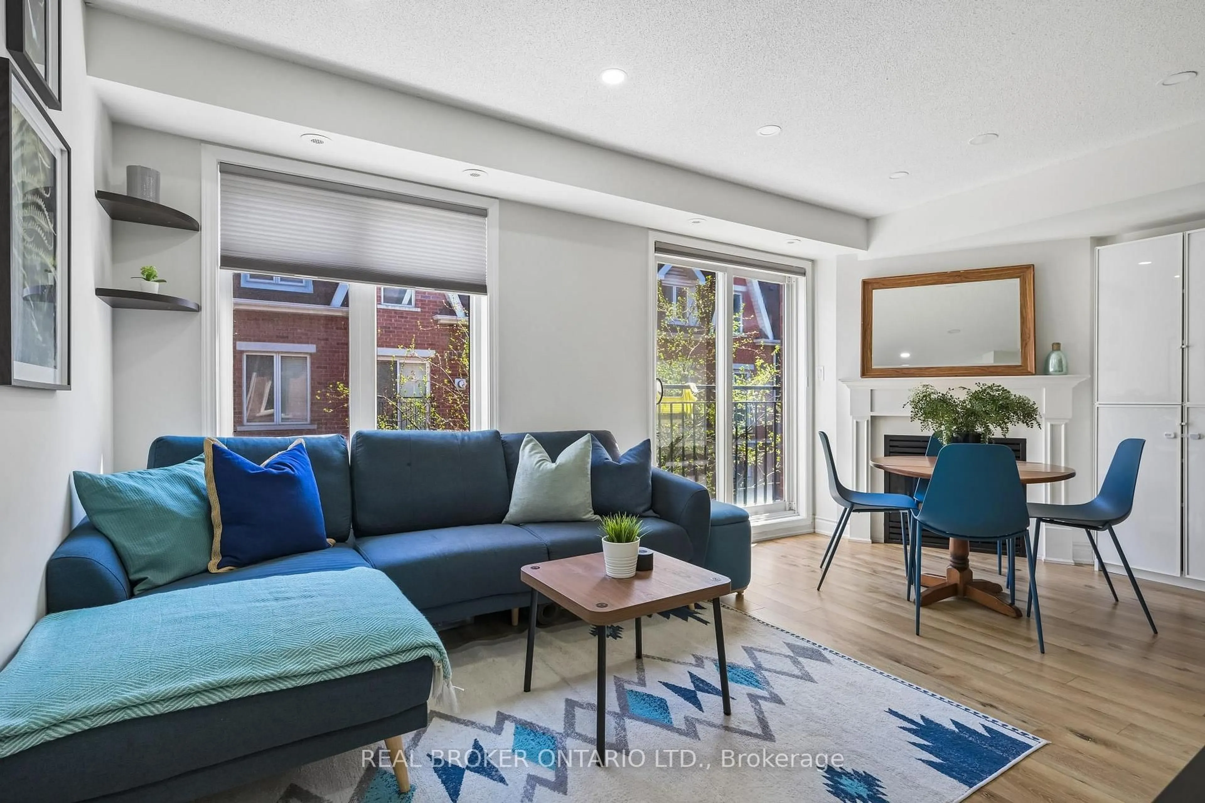 Living room with furniture, unknown for 18 Laidlaw St #1011, Toronto Ontario M6K 1X2
