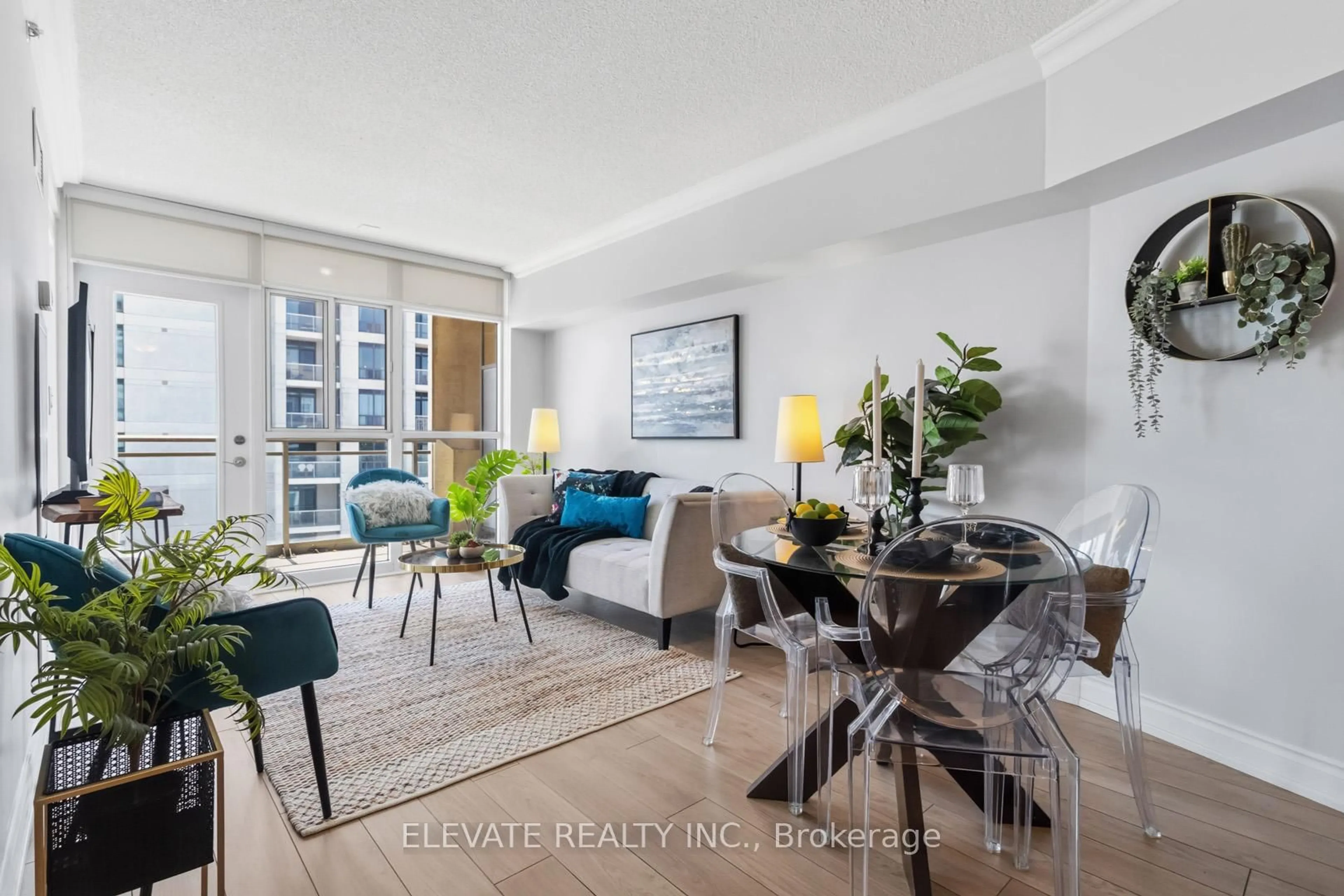 Living room with furniture, unknown for 3 Marine Parade Dr #1505, Toronto Ontario M8V 3Z5