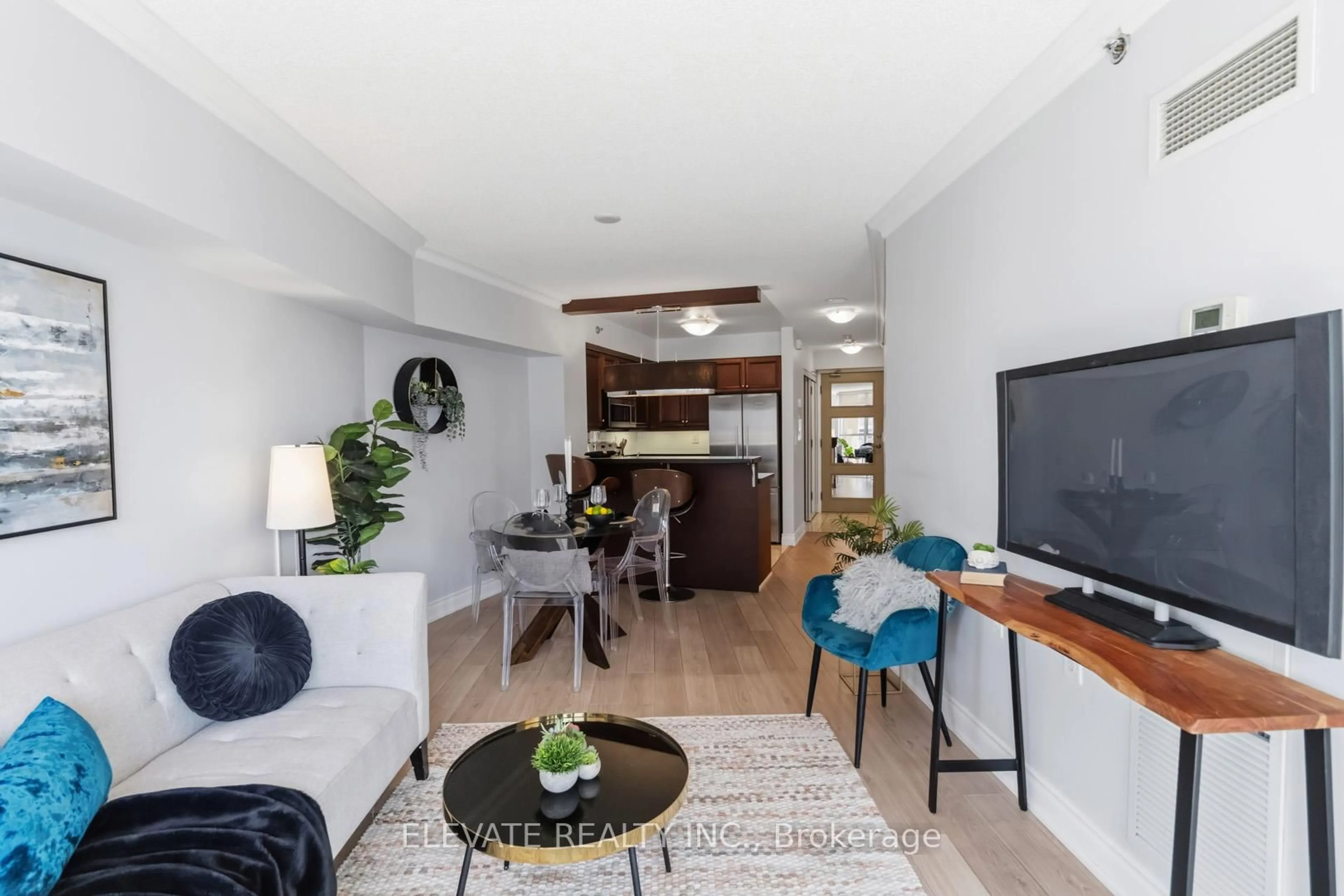 Living room with furniture, unknown for 3 Marine Parade Dr #1505, Toronto Ontario M8V 3Z5