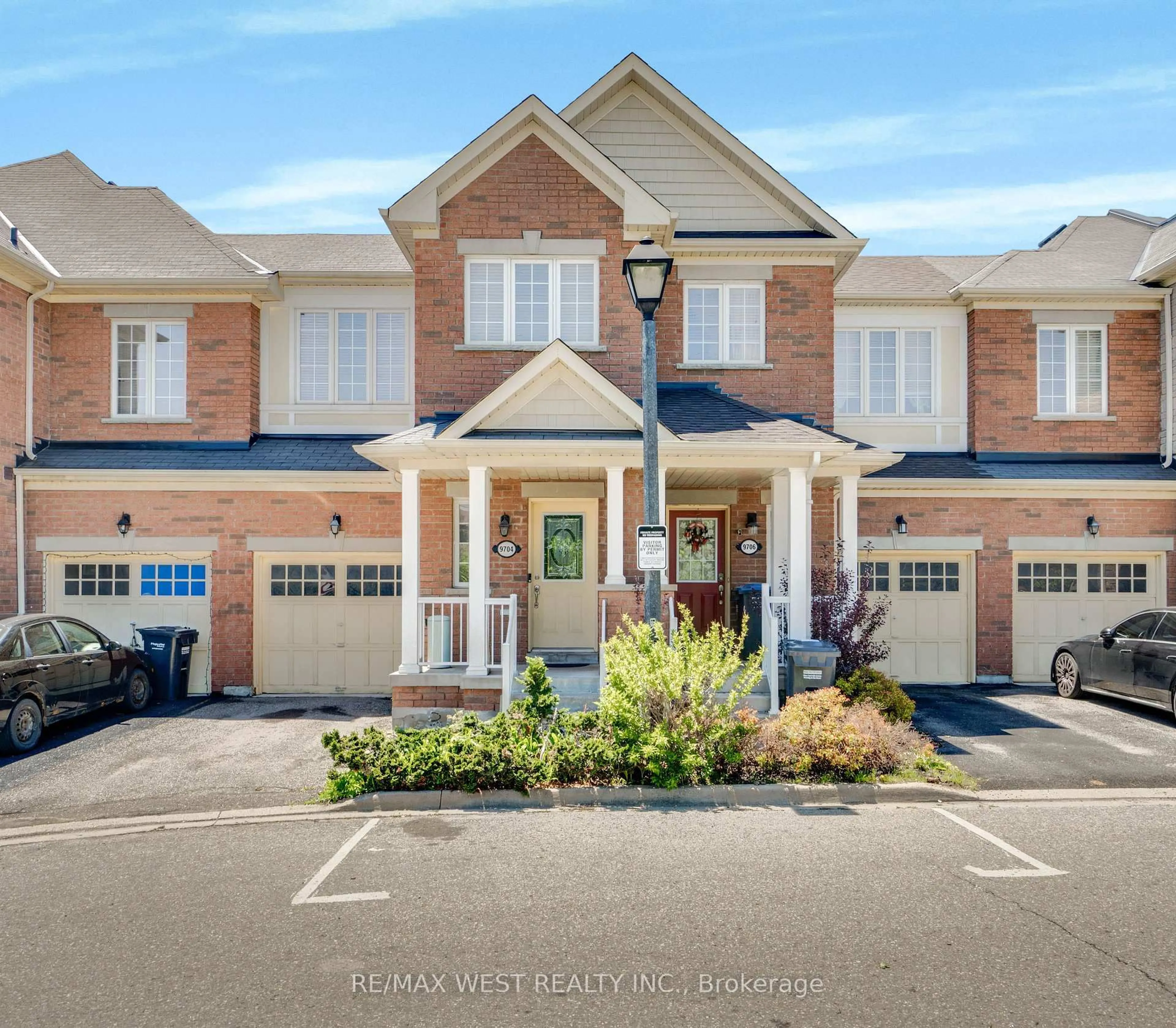 A pic from outside/outdoor area/front of a property/back of a property/a pic from drone, street for 9704 Mclaughlin Rd #3, Brampton Ontario L6X 0T8